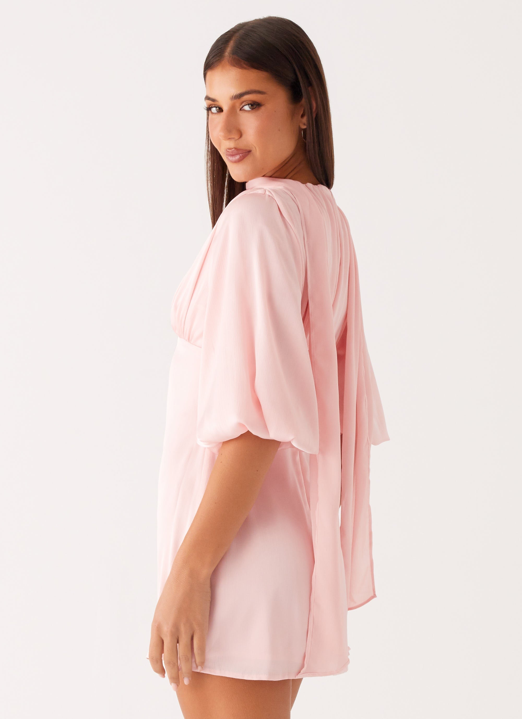Mary Mini Dress - Pink Peppermayo US Mary Mini Dress - Pink Peppermayo US