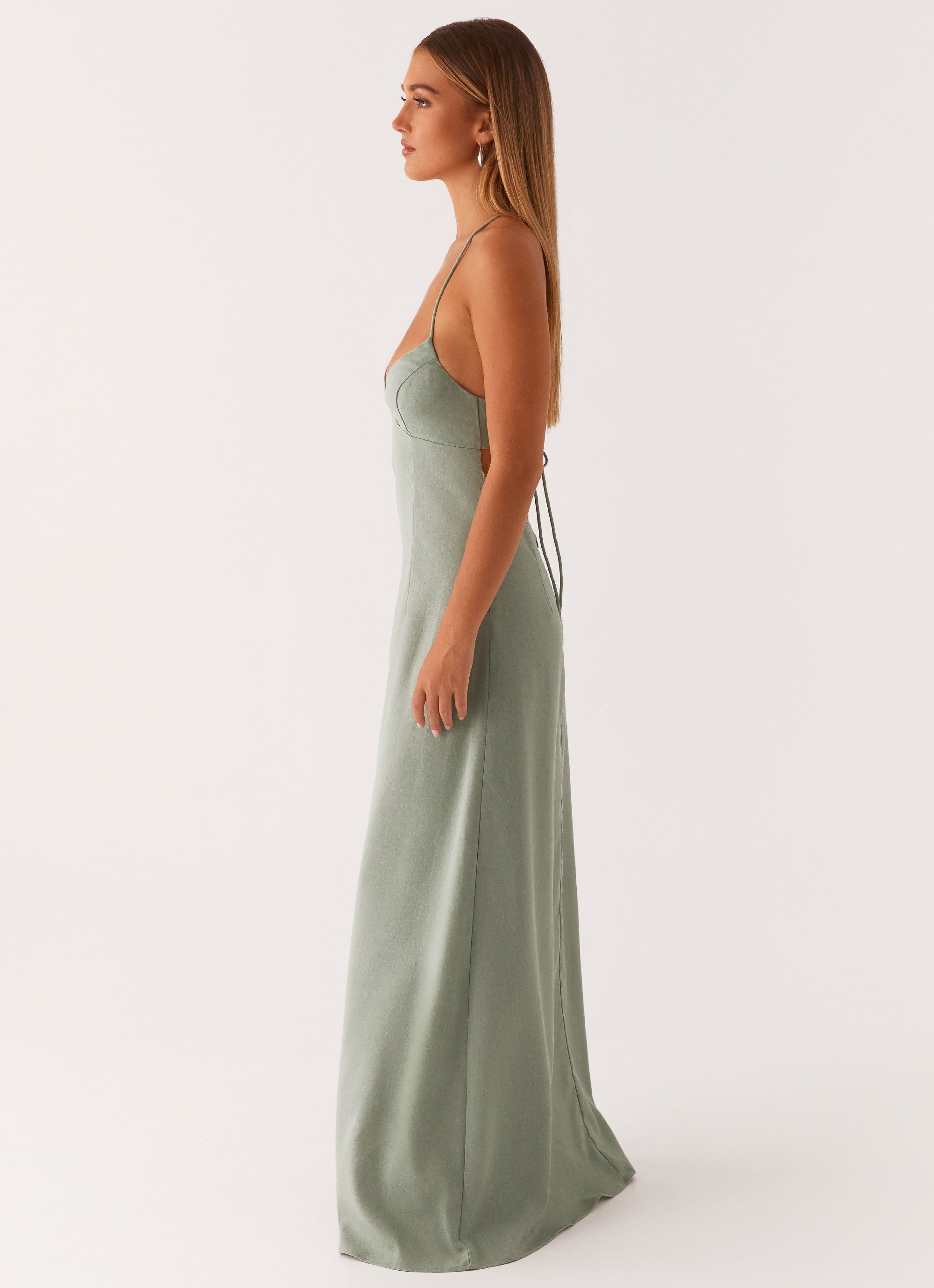 sage green maxi dress casual Long Sleeve Sage Green Maxi Dress Casual Beautiful Long Blue Frock Sila Long Sleeve Embellished Maxi