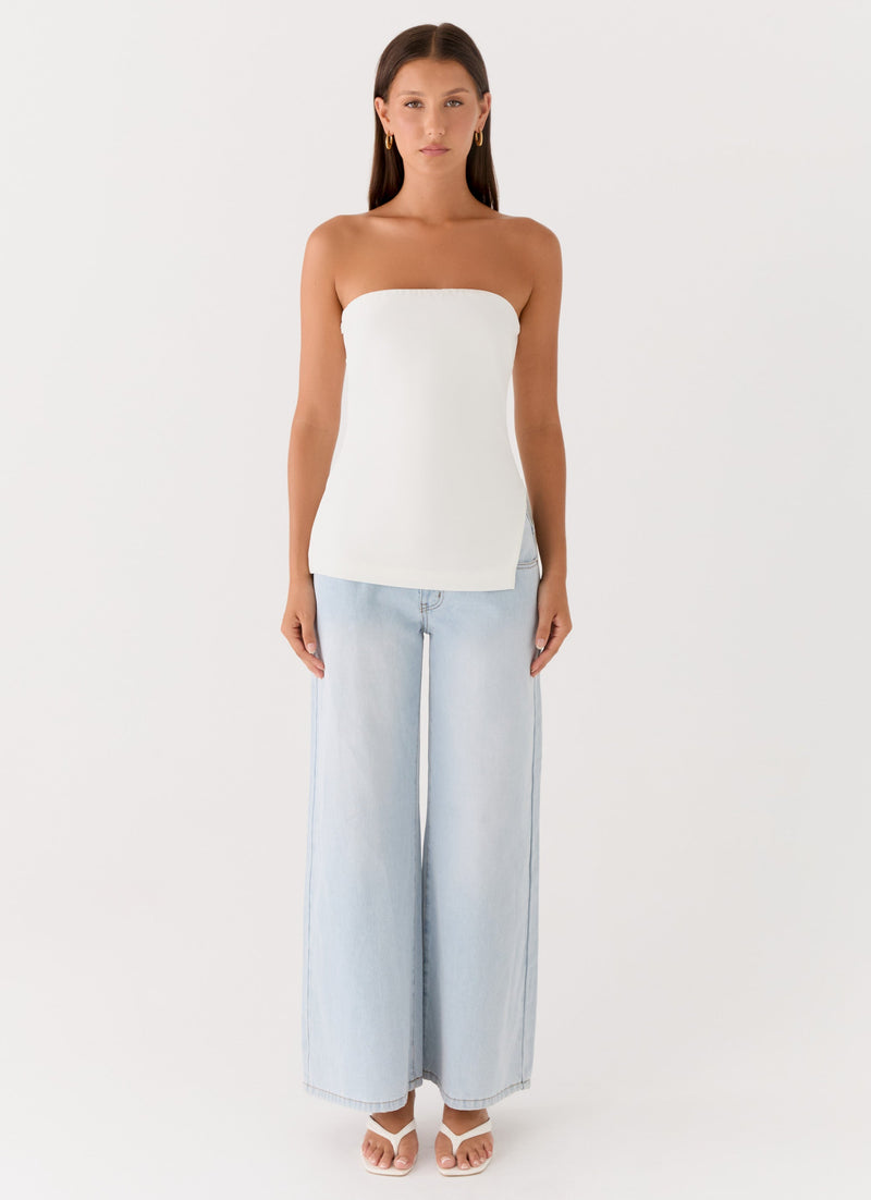 Midnight Glance Top - White
