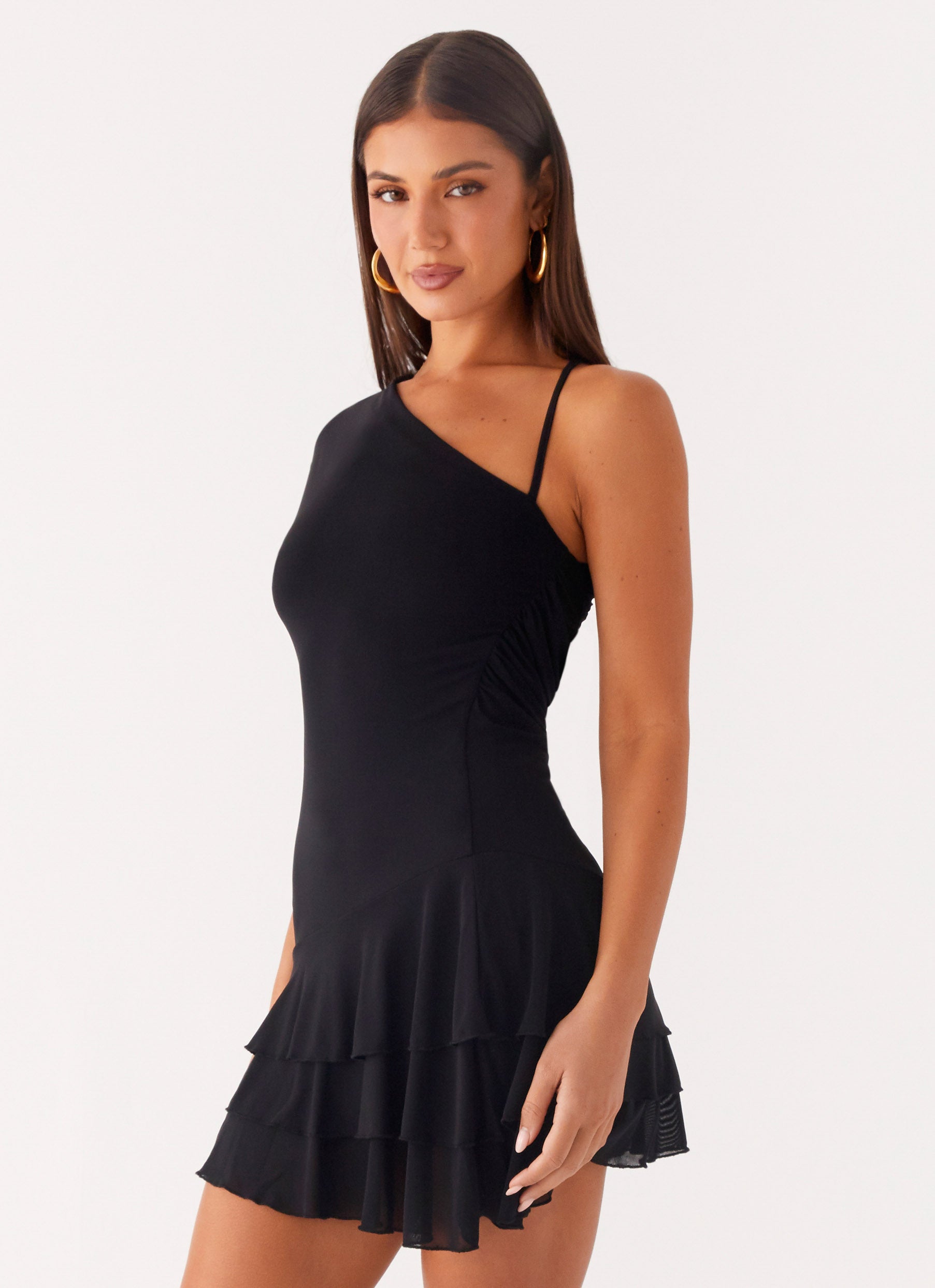 peppermayo black mini dress Moonrise Mini Dress