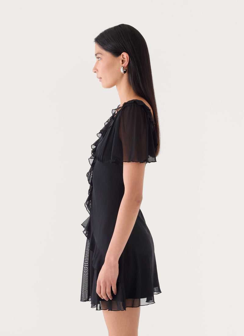 Noeline Mini Dress - Black