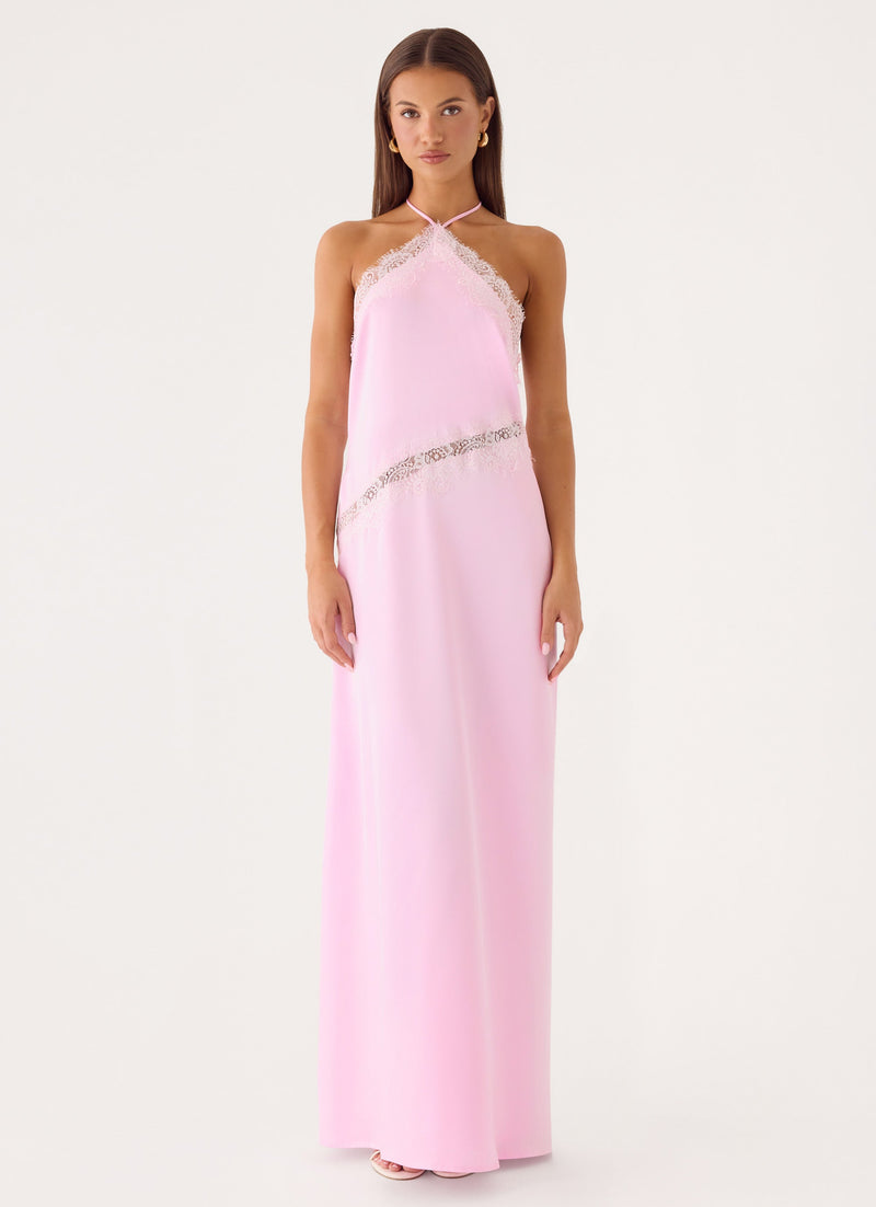 Orvian Maxi Dress - Pink