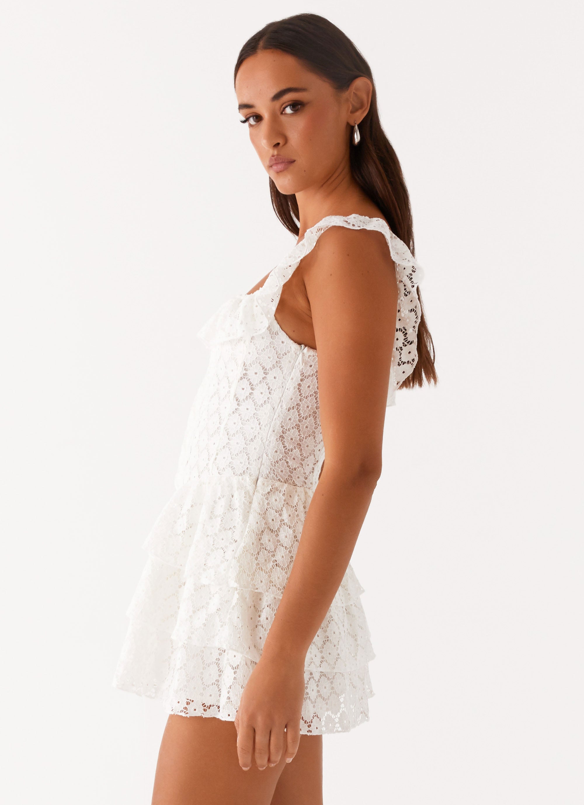 monika hook front mini dress Paradise Dreams Corset Mini Dress
