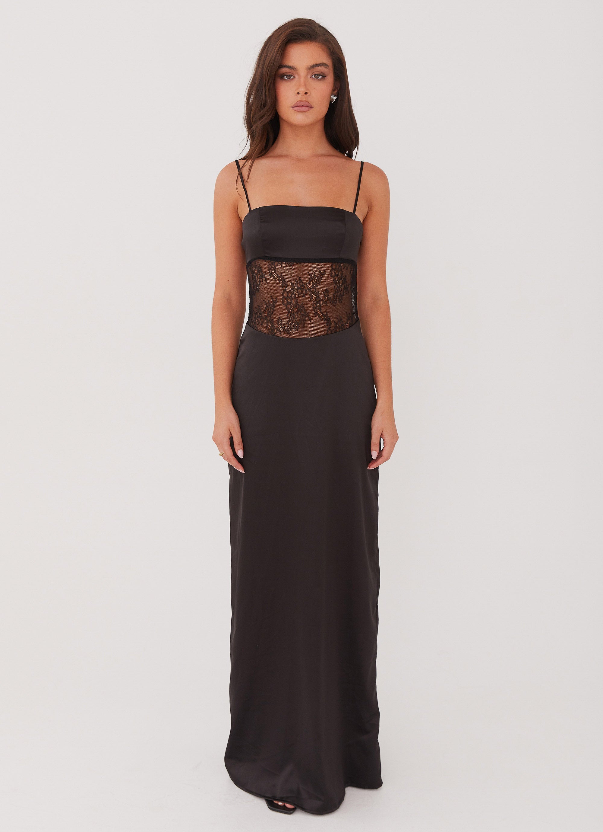 Palais Royale Lace Maxi Dress - Black Peppermayo US Palais Royale Lace Maxi Dress - Black Peppermayo US