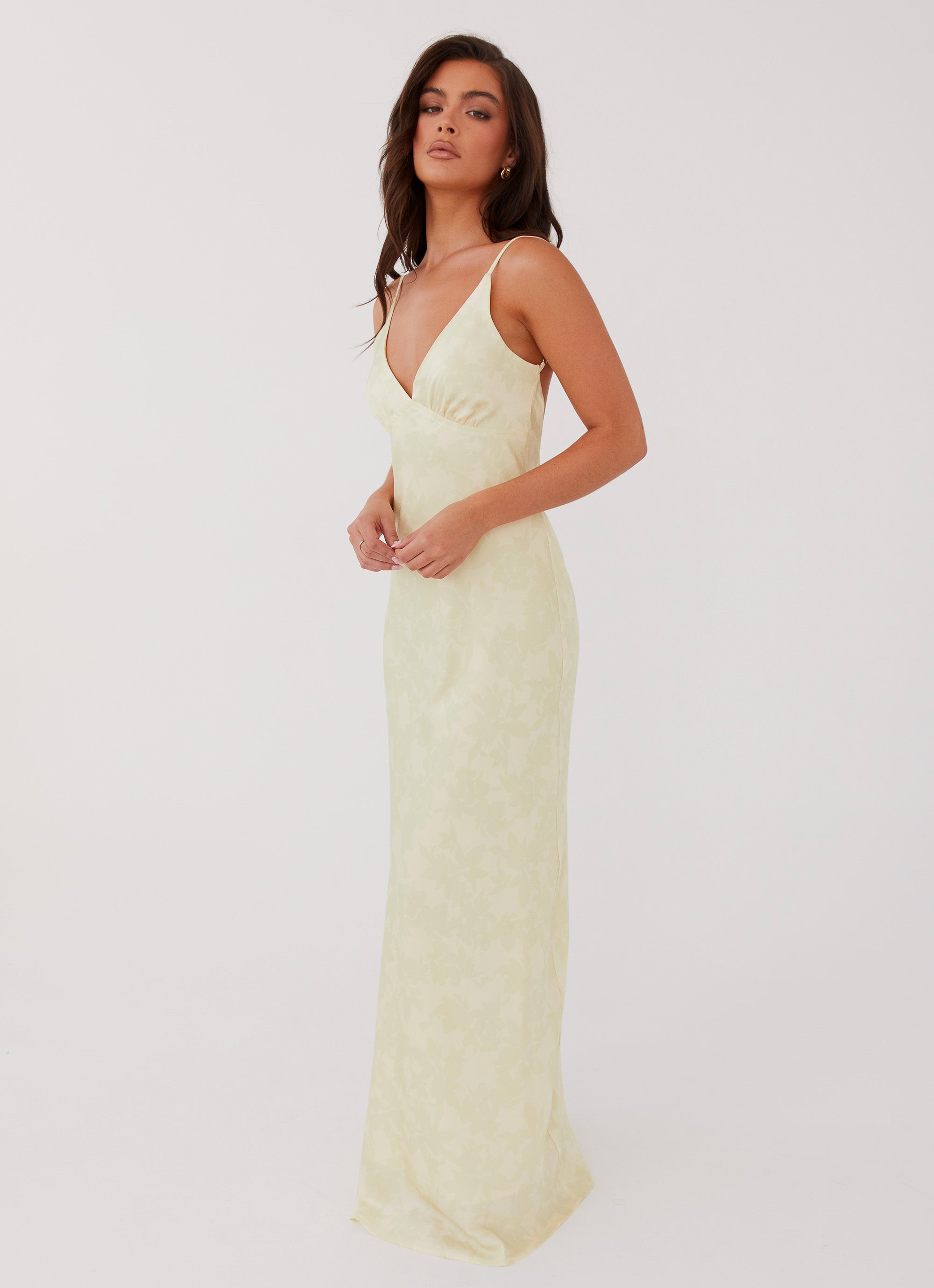 Sorrento Sun Maxi Dress - Yellow Floral Sorrento Sun Maxi Dress - Yellow Floral
