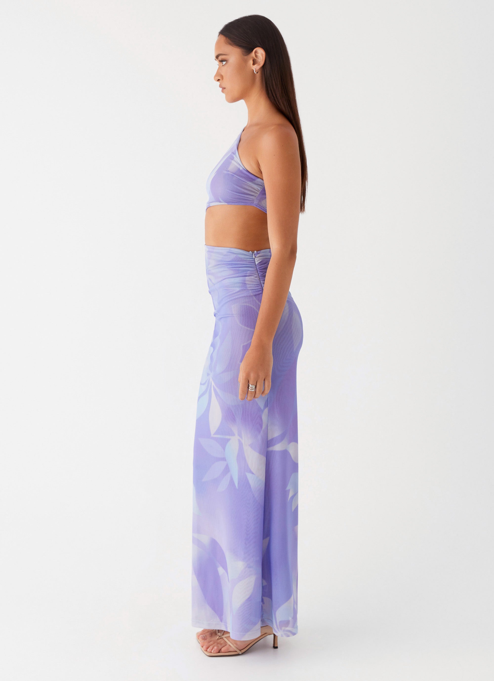 Shadows In The Sun Mesh Maxi Dress