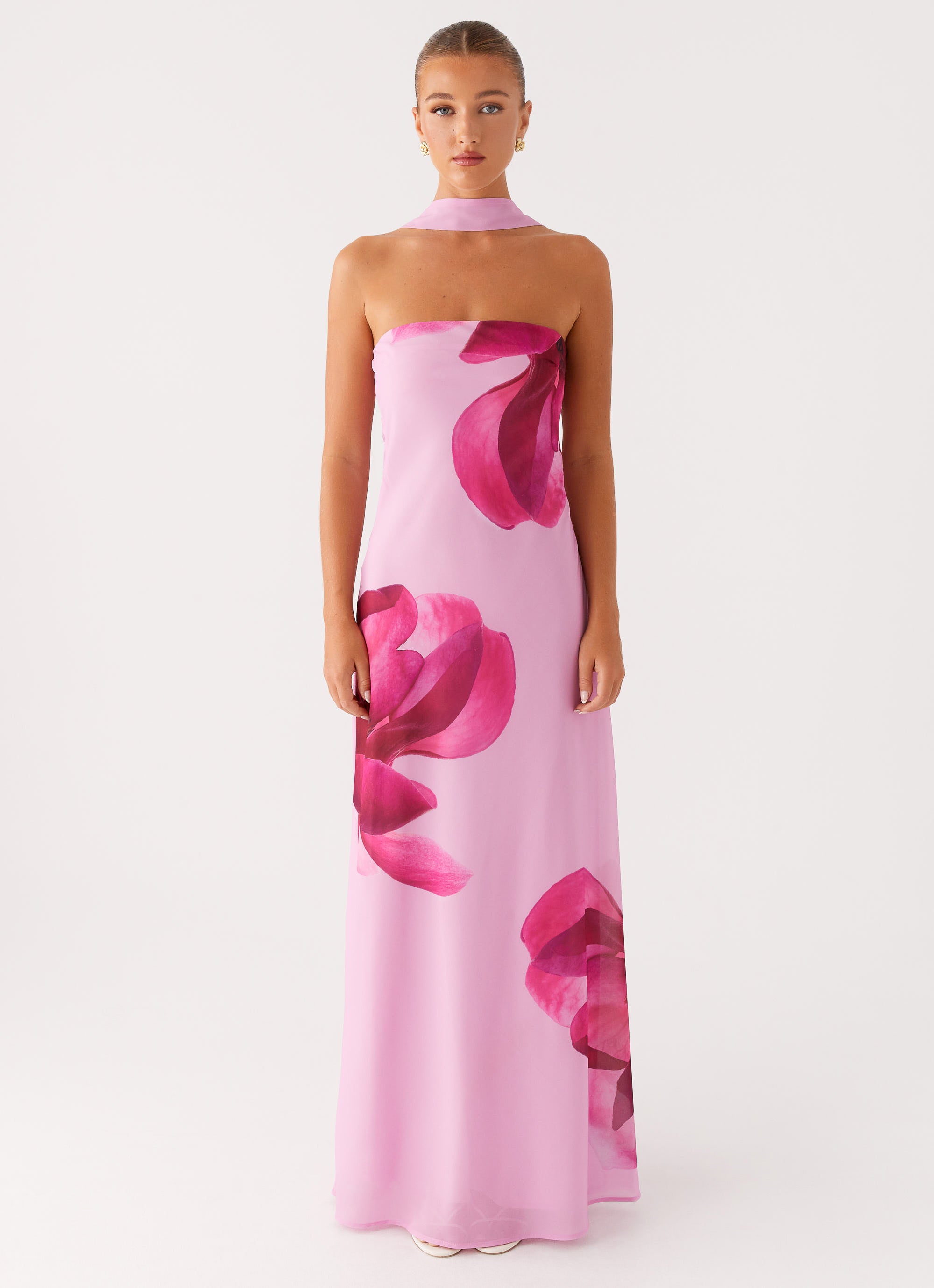Prim Maxi Dress - Pastel Pink Peppermayo US Prim Maxi Dress - Pastel Pink Peppermayo US