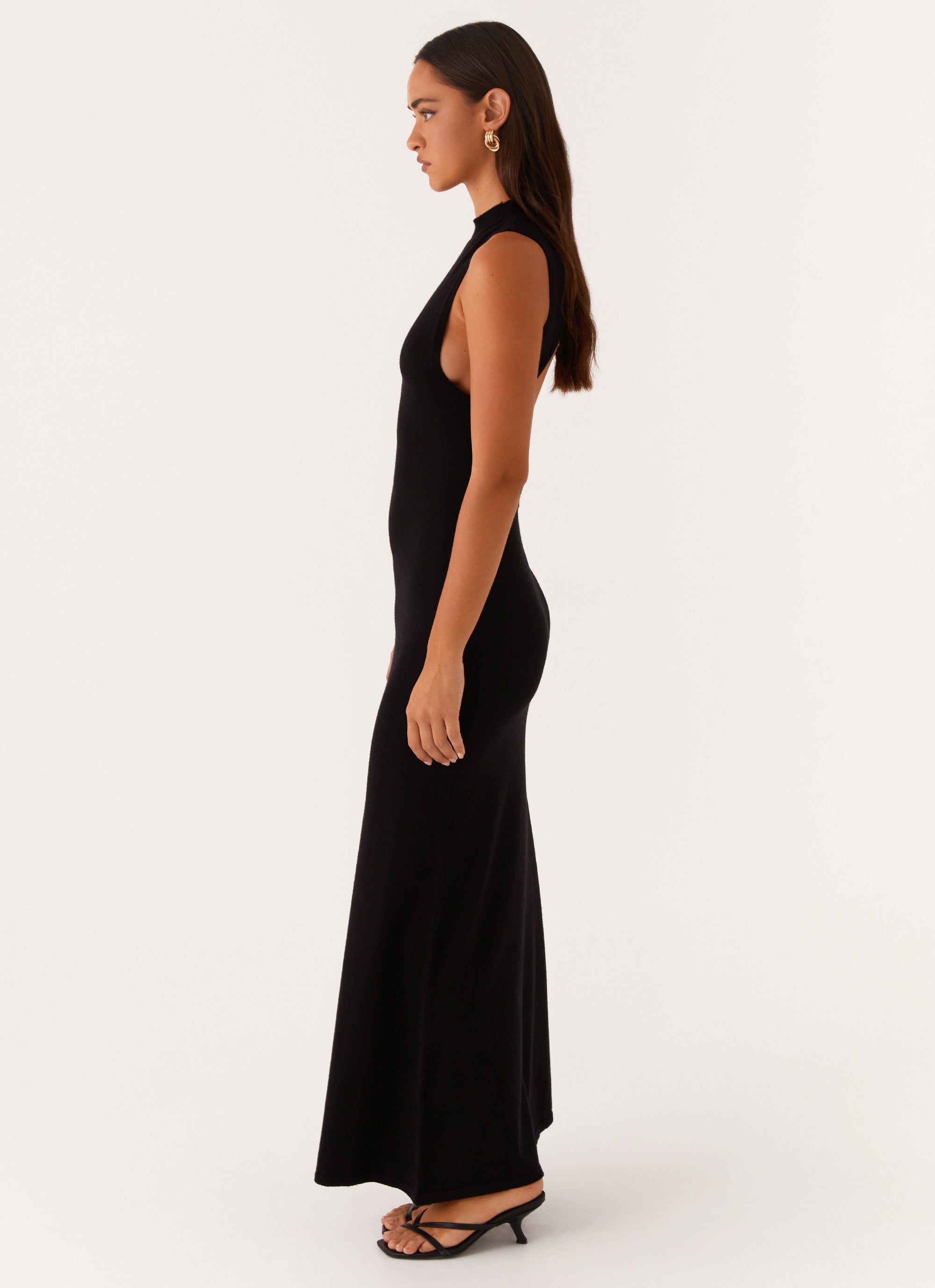 Prove It Knit Maxi Dress - Black Peppermayo US Prove It Knit Maxi Dress - Black Peppermayo US