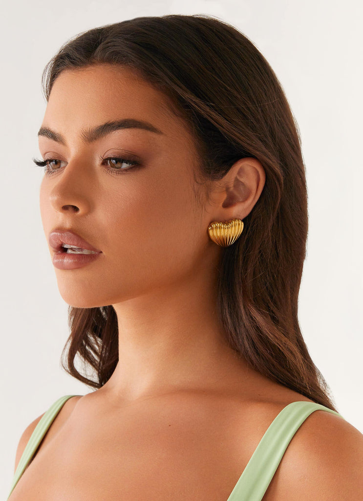 Rahni Earrings - Gold