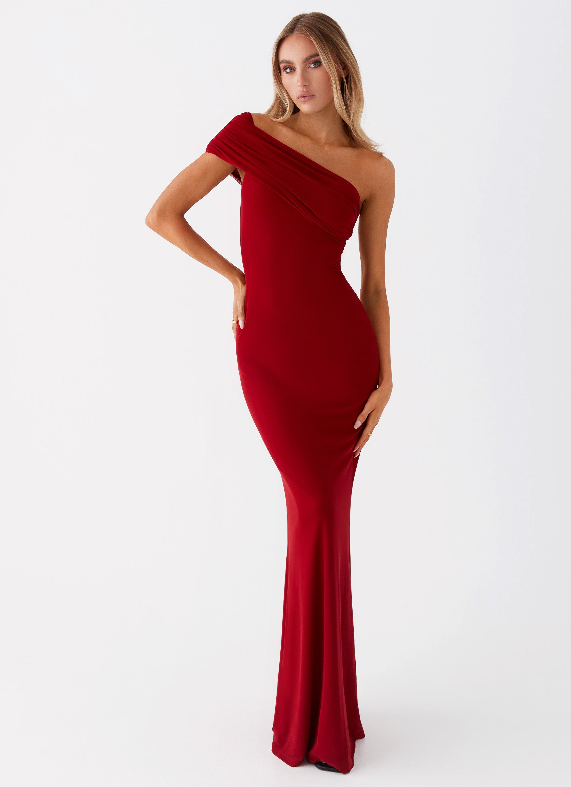 Reine Maxi Dress - Red Red / US 12 Reine Maxi Dress - Red Red / US 12