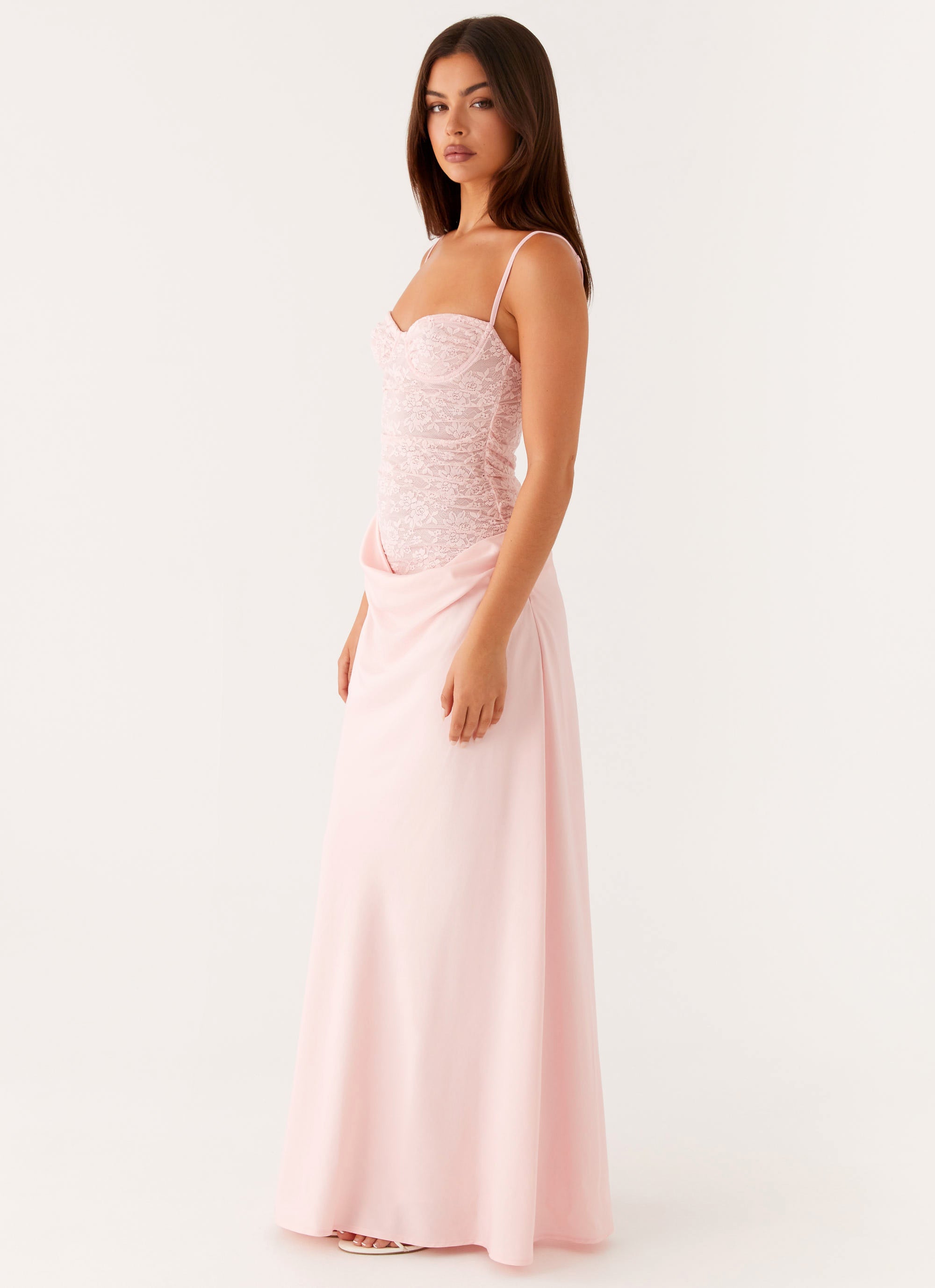 Romy Maxi Dress - Pink Pink / US 18 Romy Maxi Dress - Pink Pink / US 18