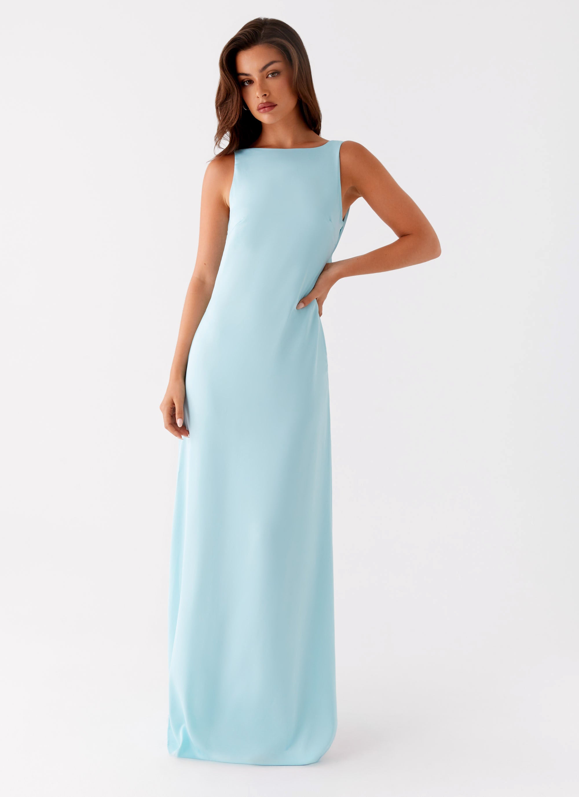 Ronnie Maxi Dress - Blue Blue / US 18 Ronnie Maxi Dress - Blue Blue / US 18