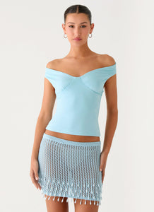 Rylie Top - Blue
