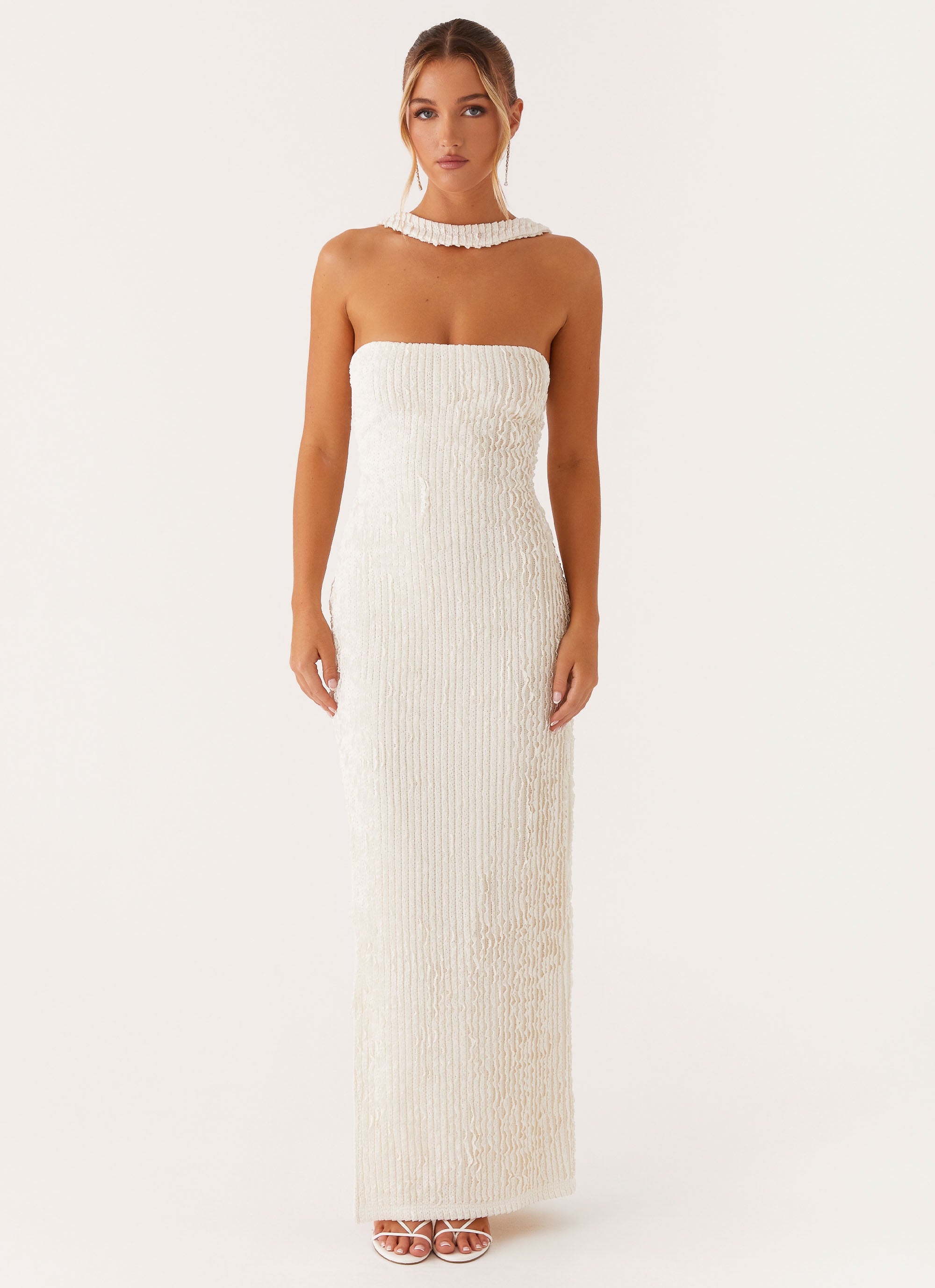 Sadie Maxi Dress - Ivory Ivory / US 12 Sadie Maxi Dress - Ivory Ivory / US 12