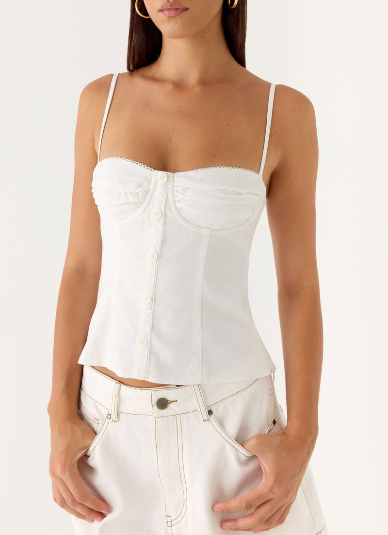 Samah Top - White