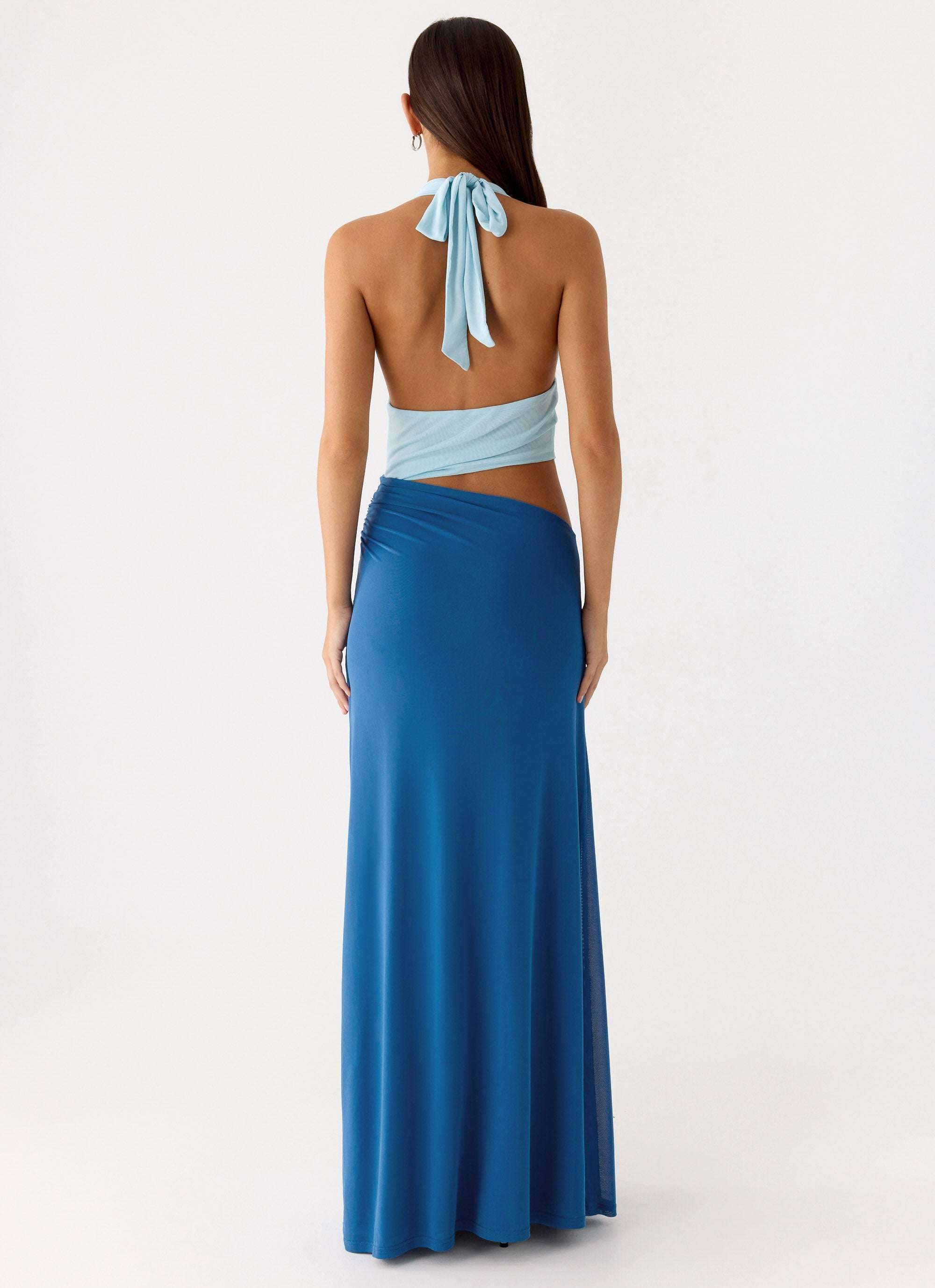Maxi Dress Halter Neck Multiway Dress Mei High Split Halter Neck Maxi Dress In Ivory Oh Maxi Dress Halter Neck Multiway Dress Mei High Split Halter Neck Maxi Dress In Ivory Oh