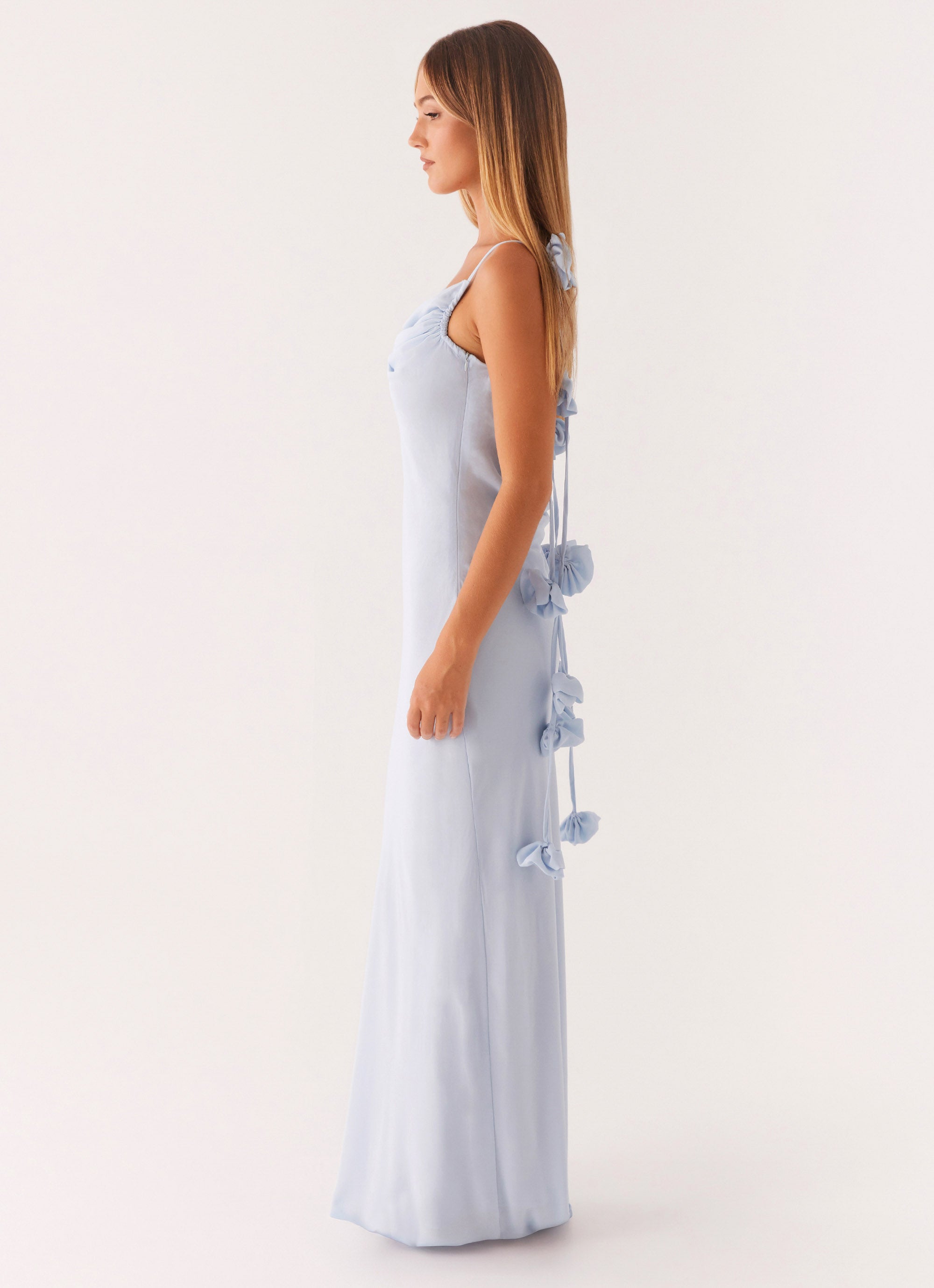 Simona Maxi Dress - Pastel Blue Simona Maxi Dress - Pastel Blue
