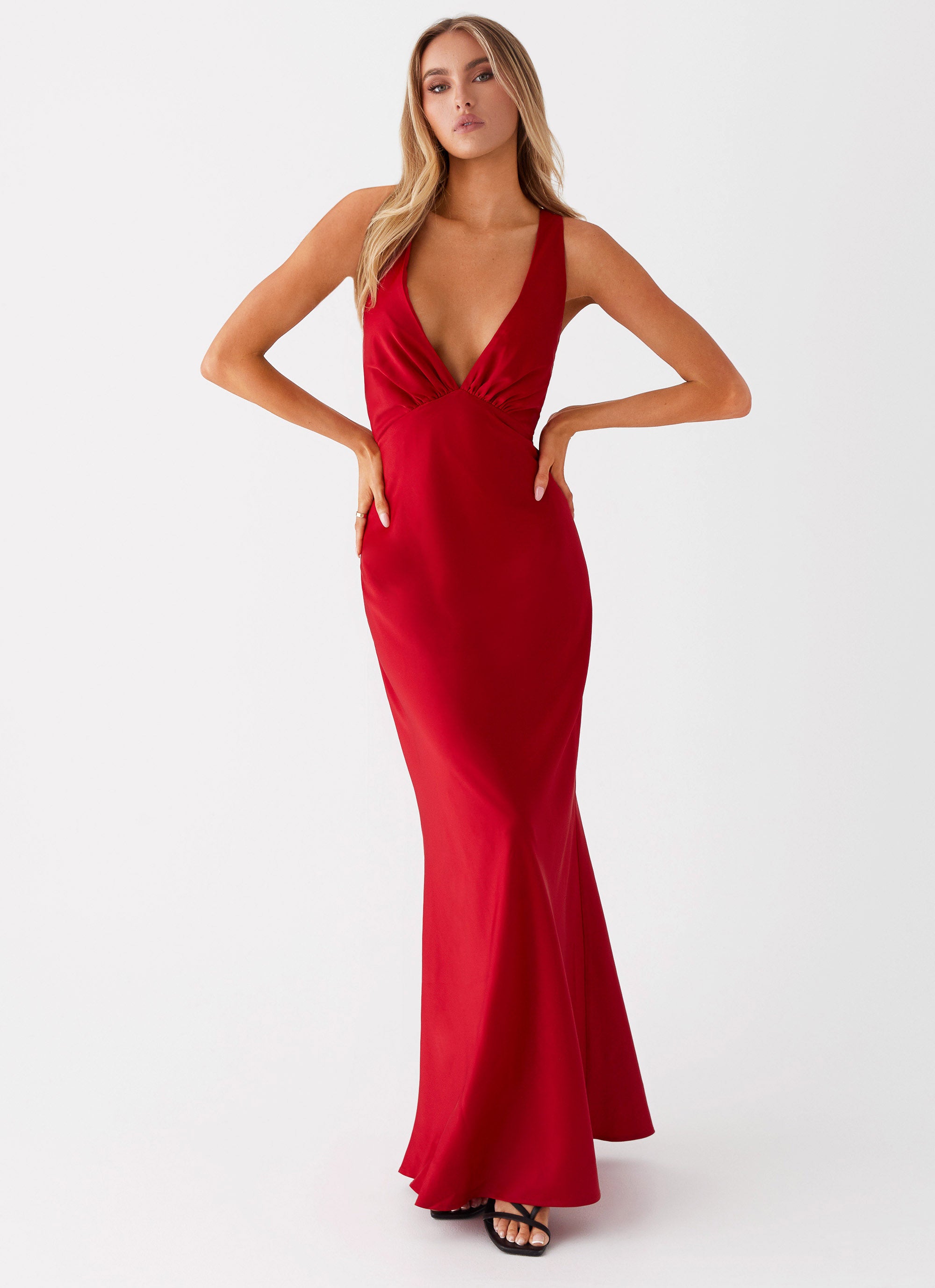 Slyvia Maxi Dress - Red Peppermayo US Slyvia Maxi Dress - Red Peppermayo US