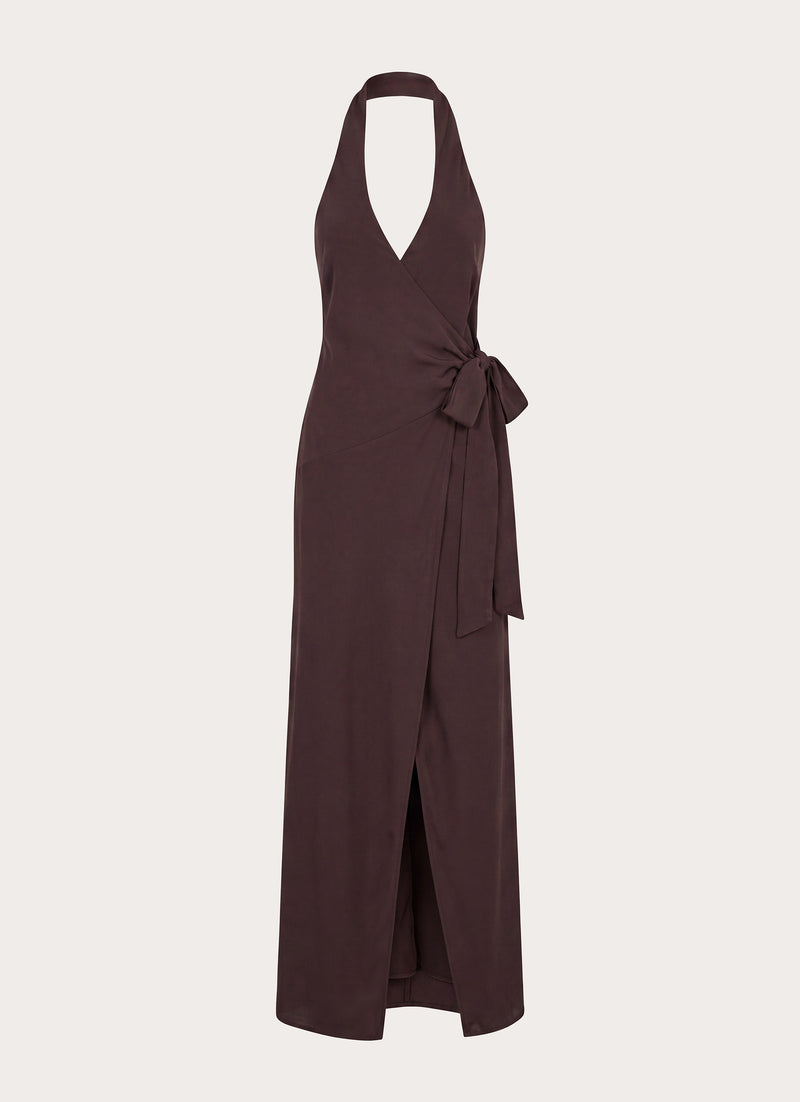 So Chic Maxi Dress - Cool Chocolate