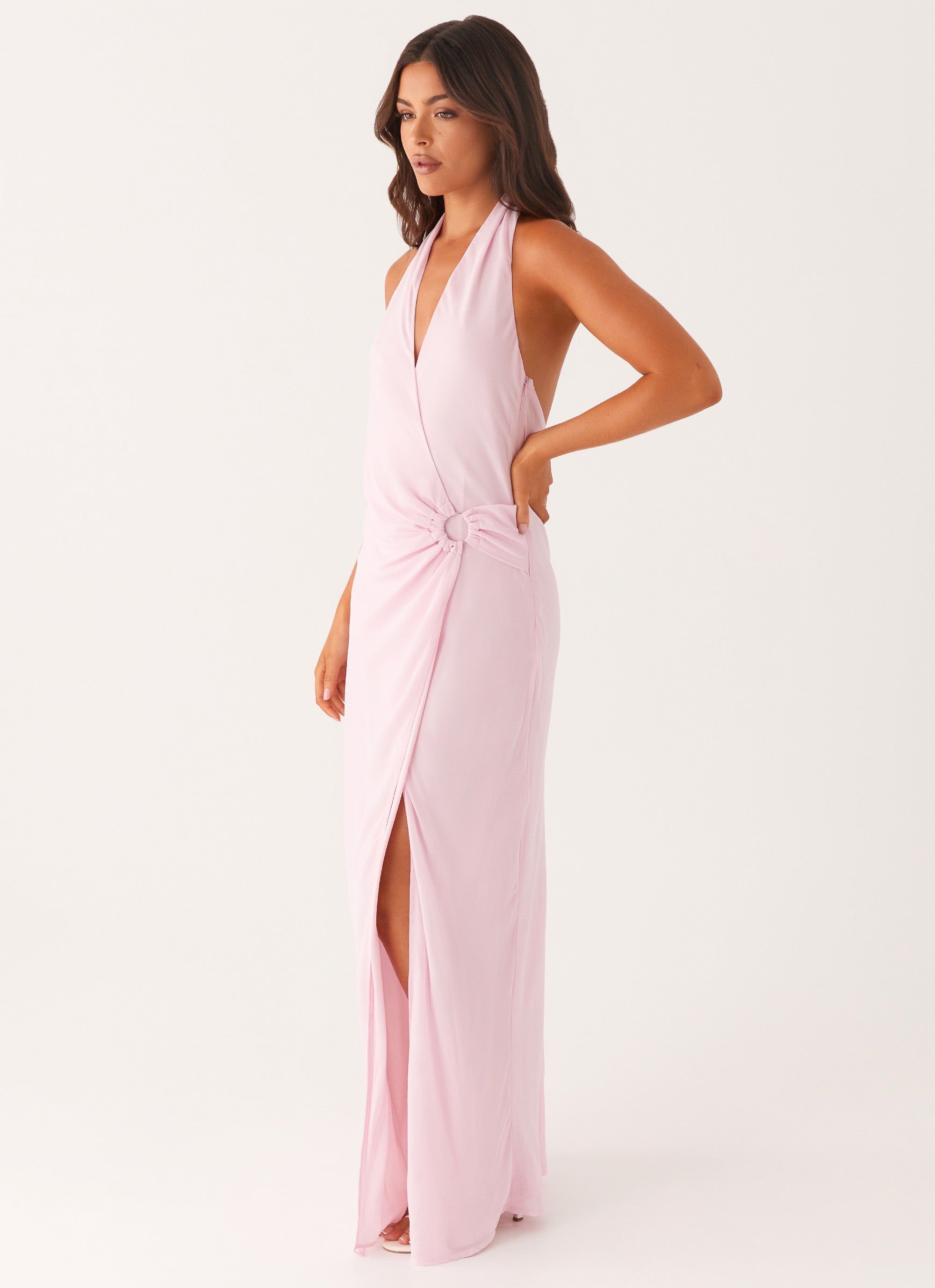 Somebody To You Maxi Dress Pastel Pink – Peppermayo US