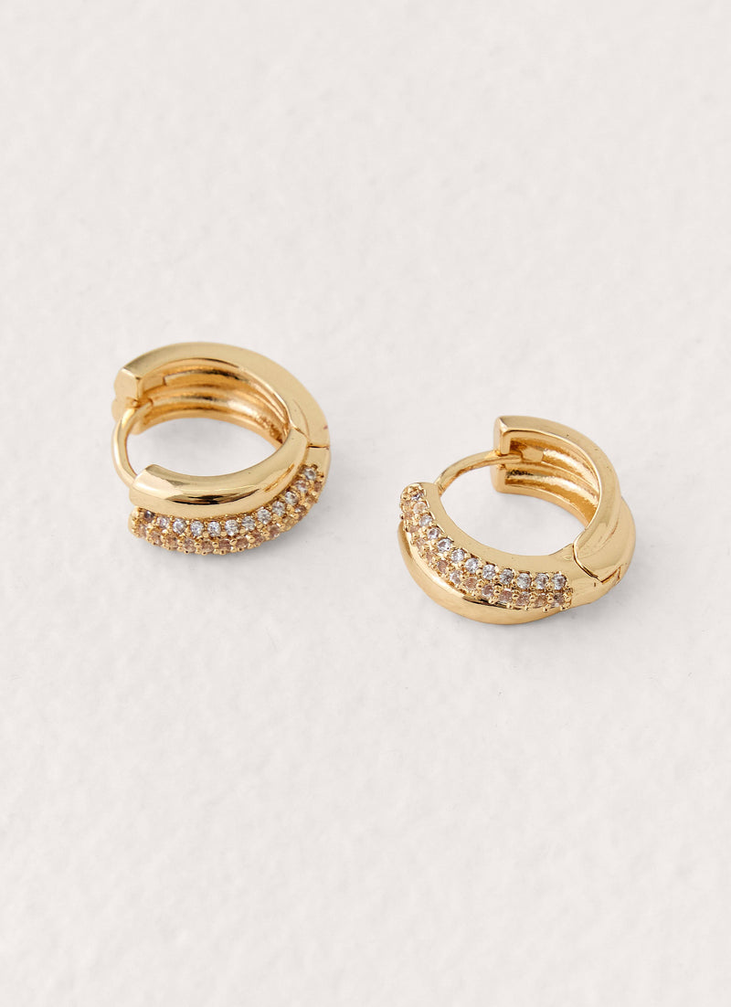 Starlit Muse Earrings - Gold