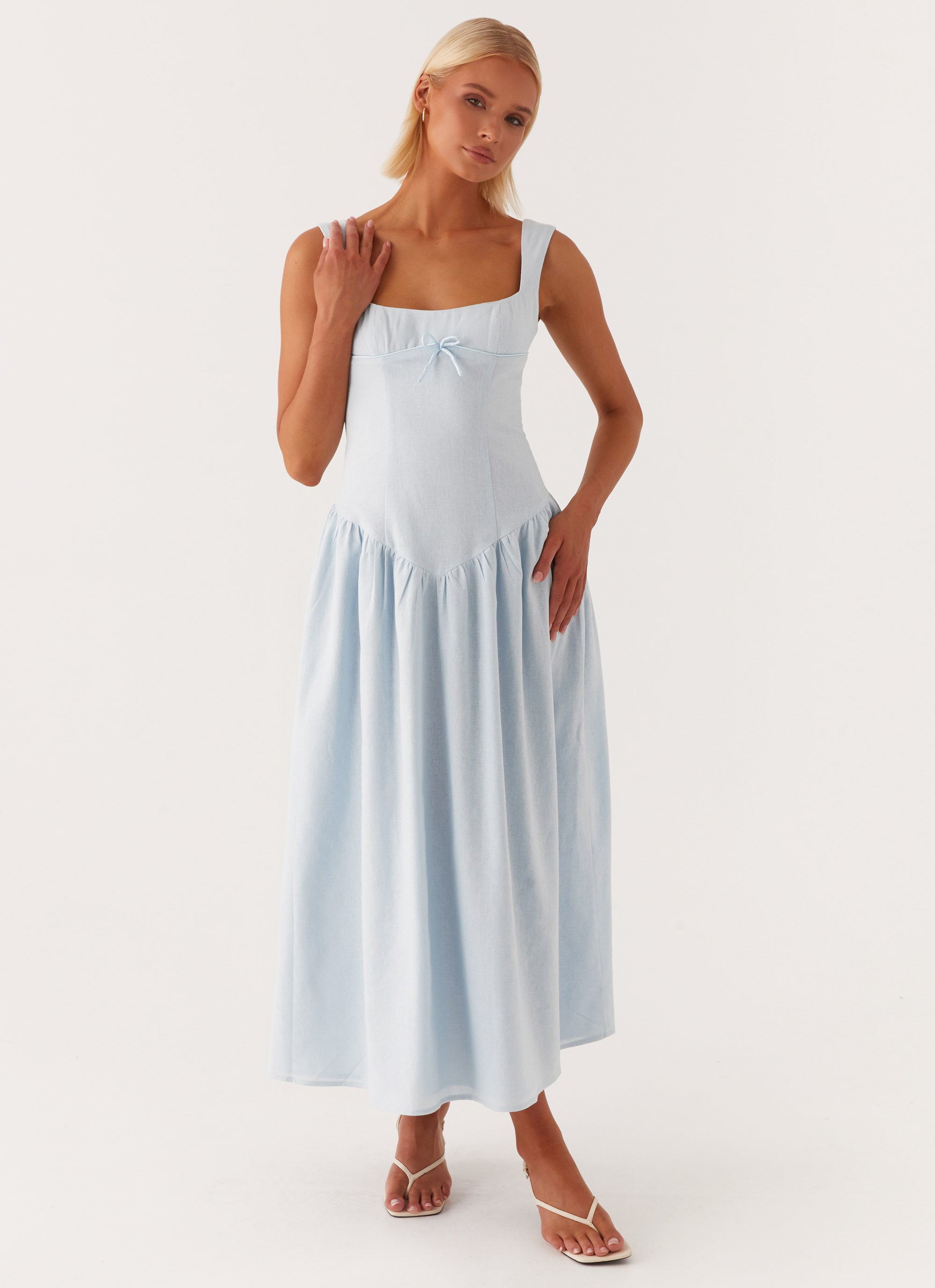 Suzie Midi Dress - Blue Peppermayo US Suzie Midi Dress - Blue Peppermayo US