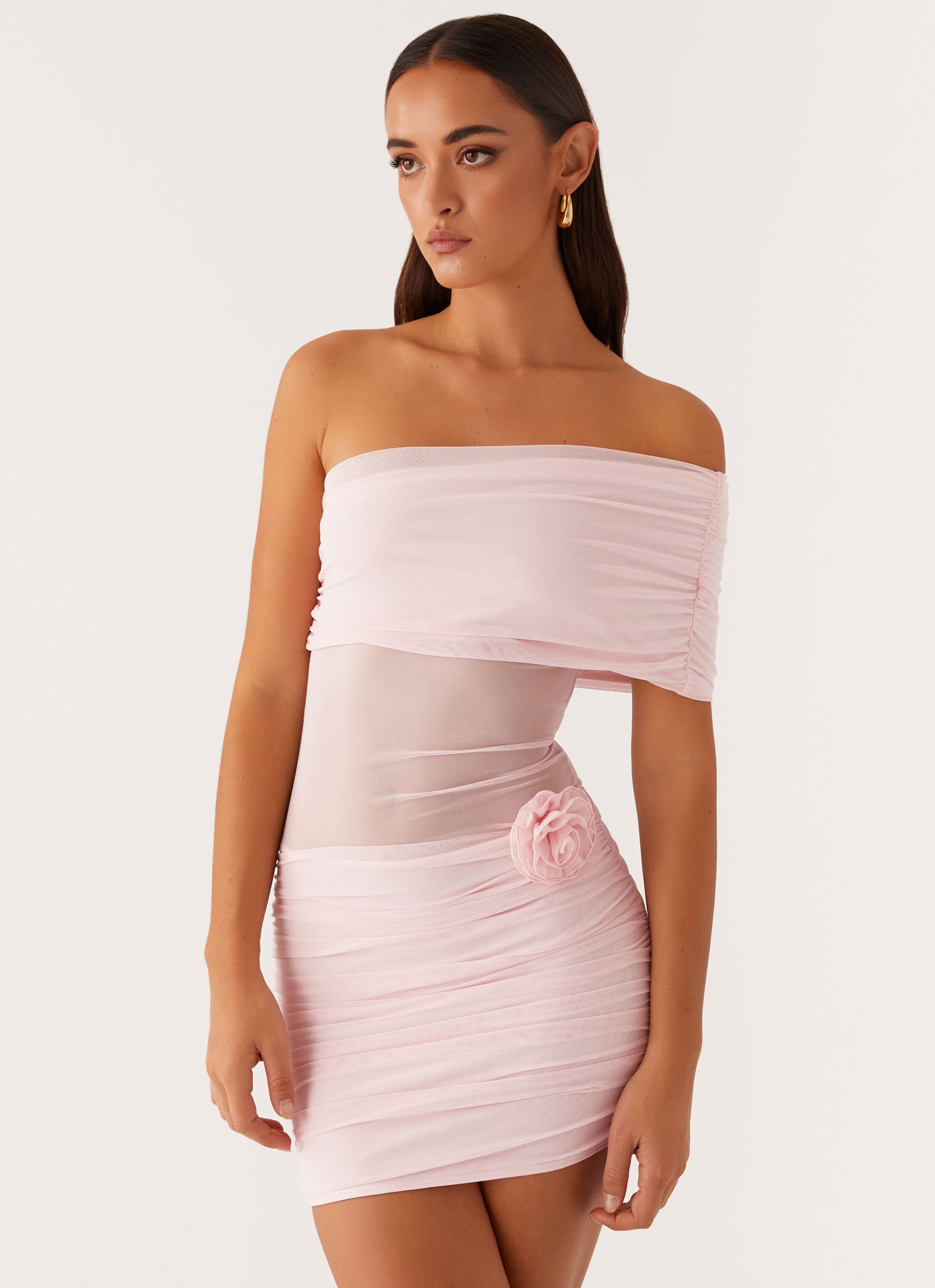 Teyana Mini Dress - Pink Teyana Mini Dress - Pink