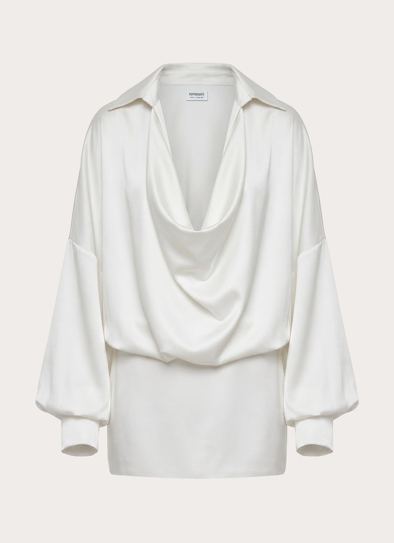 Thessaly Mini Dress - White