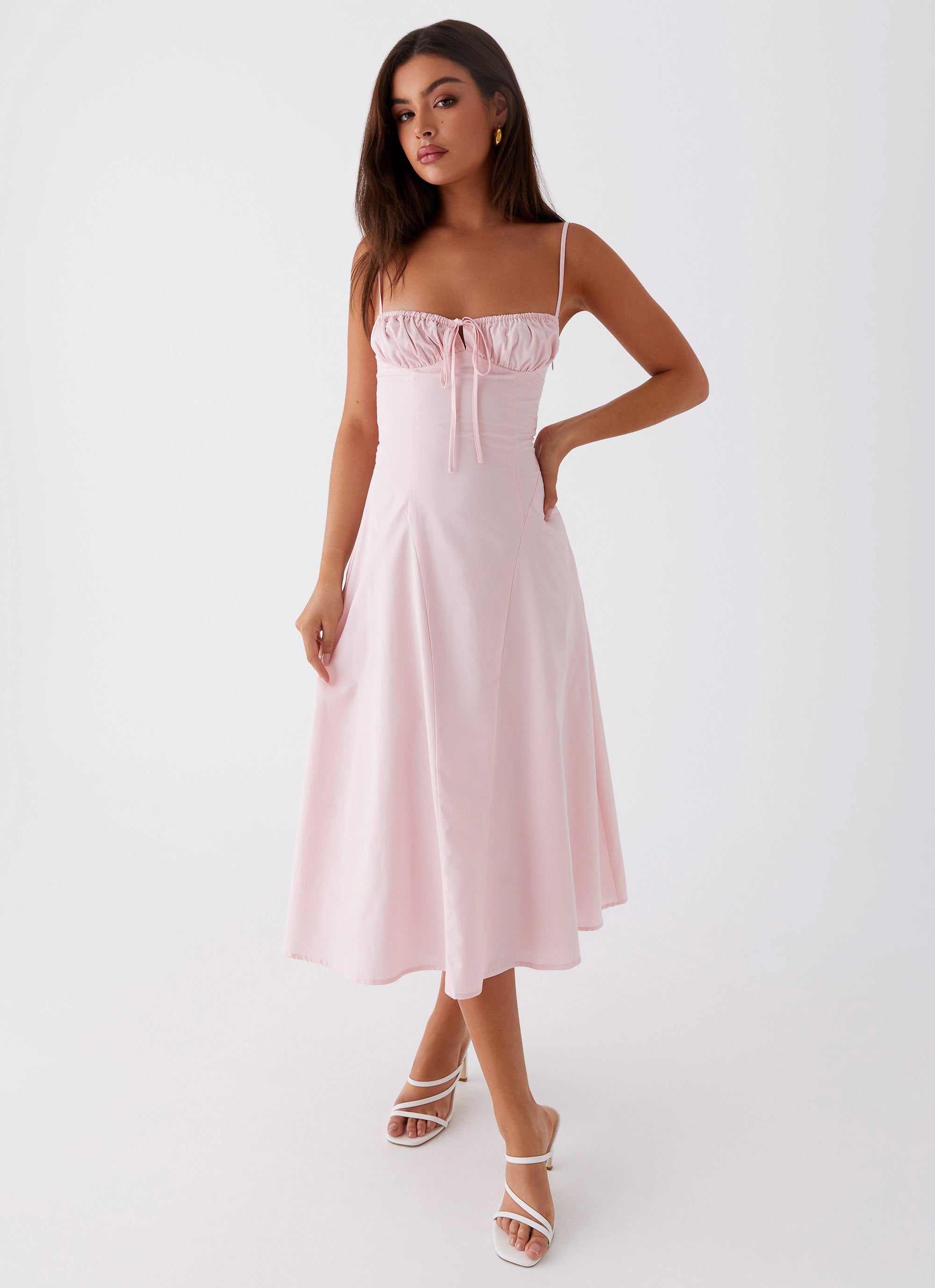 midi dress show you tall Thoughts Of You Midi Dress
