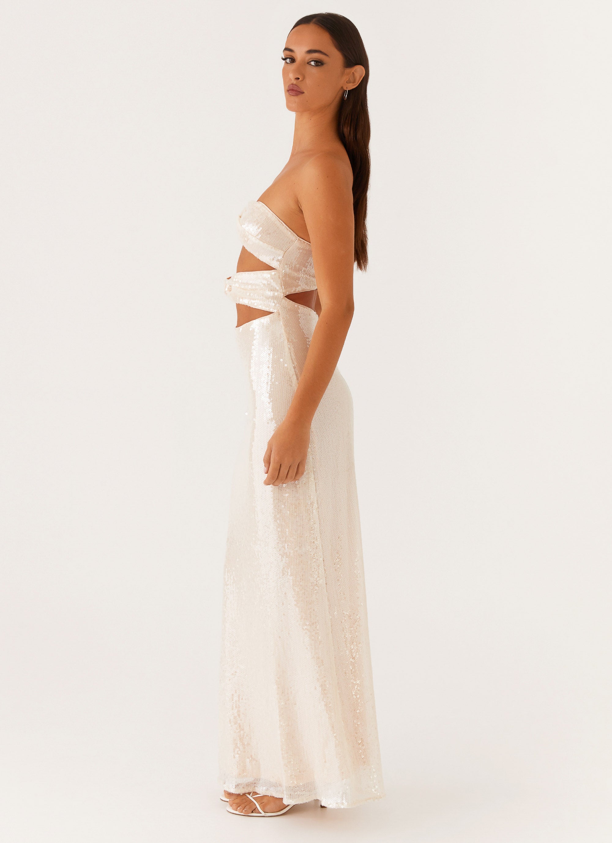 Tianna Strapless Sequin Maxi Dress Tianna Strapless Sequin Maxi Dress