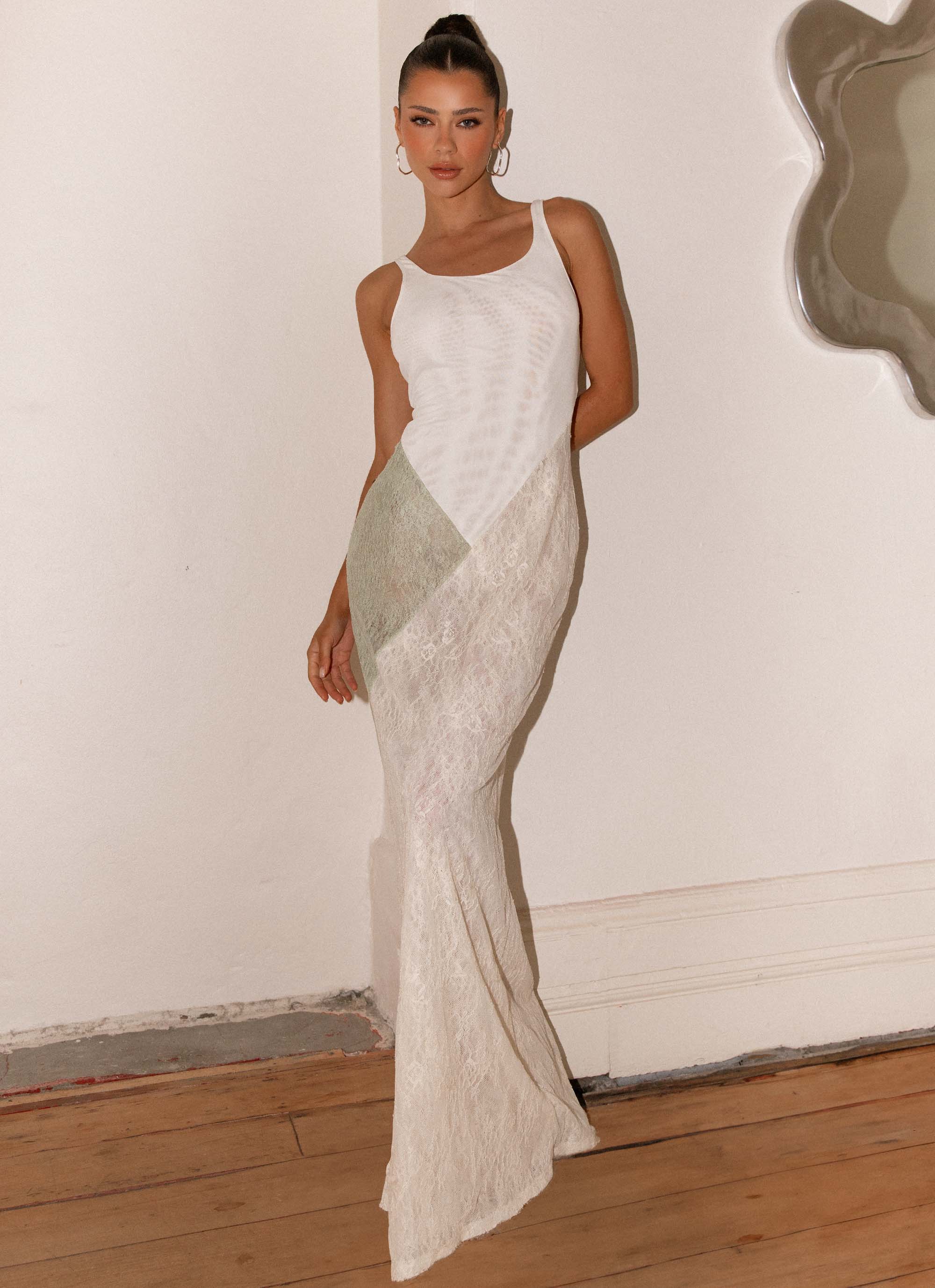 Twilight Dreams Maxi Dress - Ivory Peppermayo US Twilight Dreams Maxi Dress - Ivory Peppermayo US