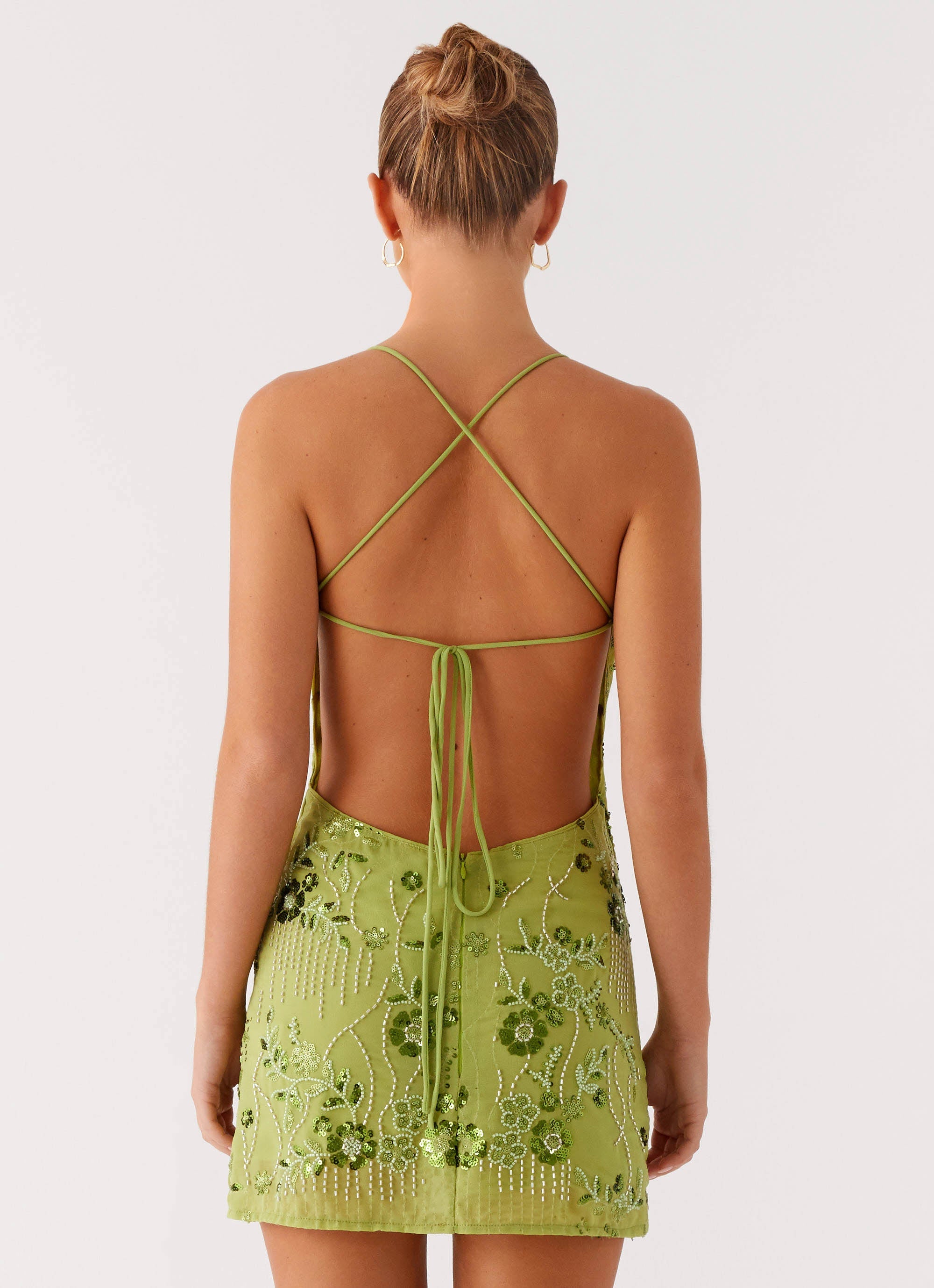 vietta sequin cami mini dress Vietta Sequin Cami Micro Mini Dress
