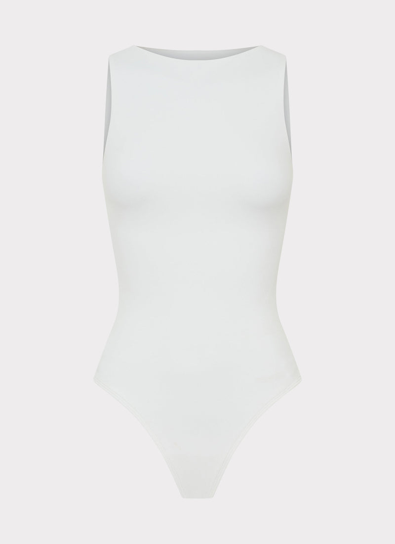 Vincenza Bodysuit - White
