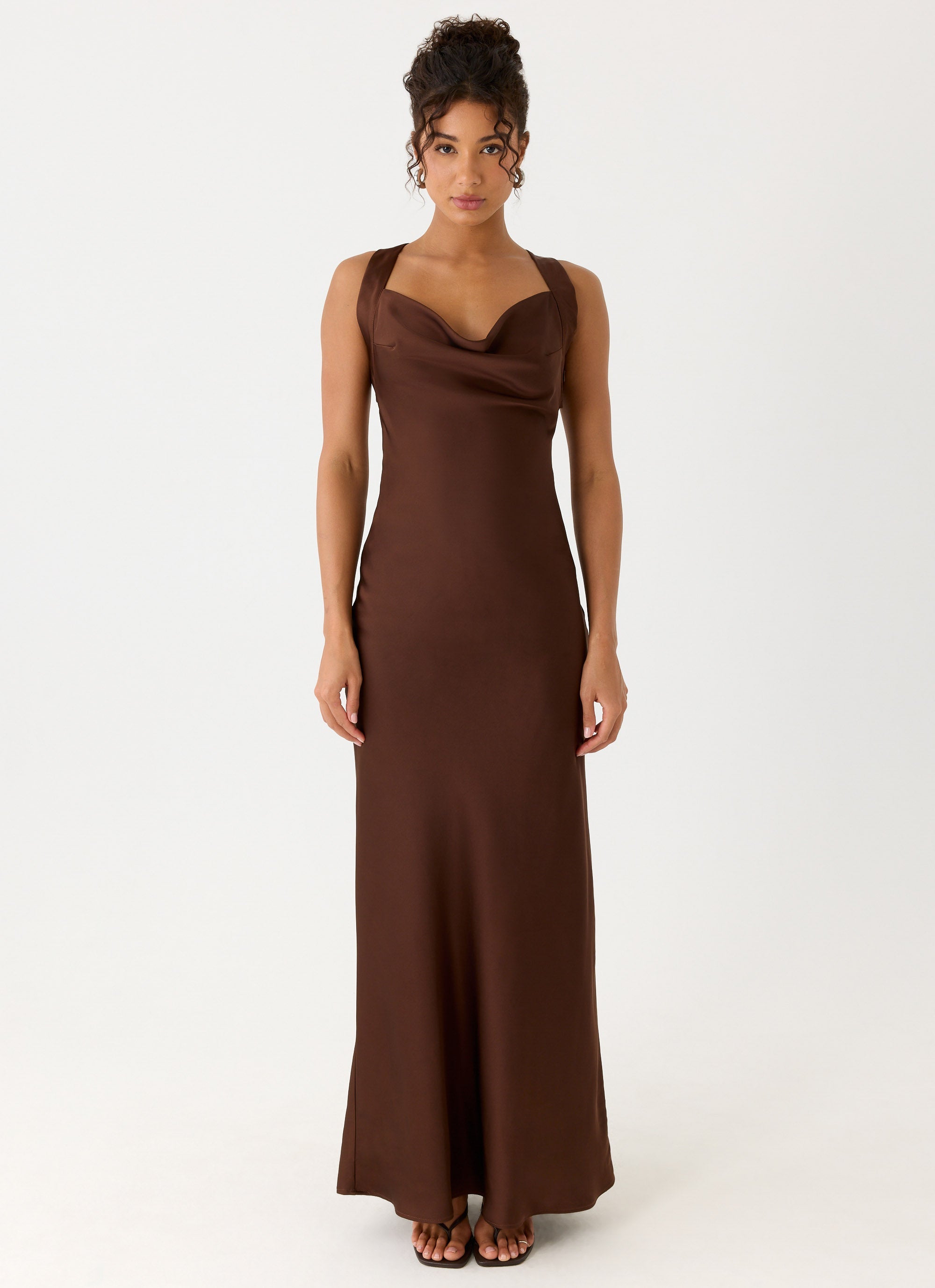 Zandie Maxi Dress - Chocolate Torte Chocolate Torte / US 8 Zandie Maxi Dress - Chocolate Torte Chocolate Torte / US 8