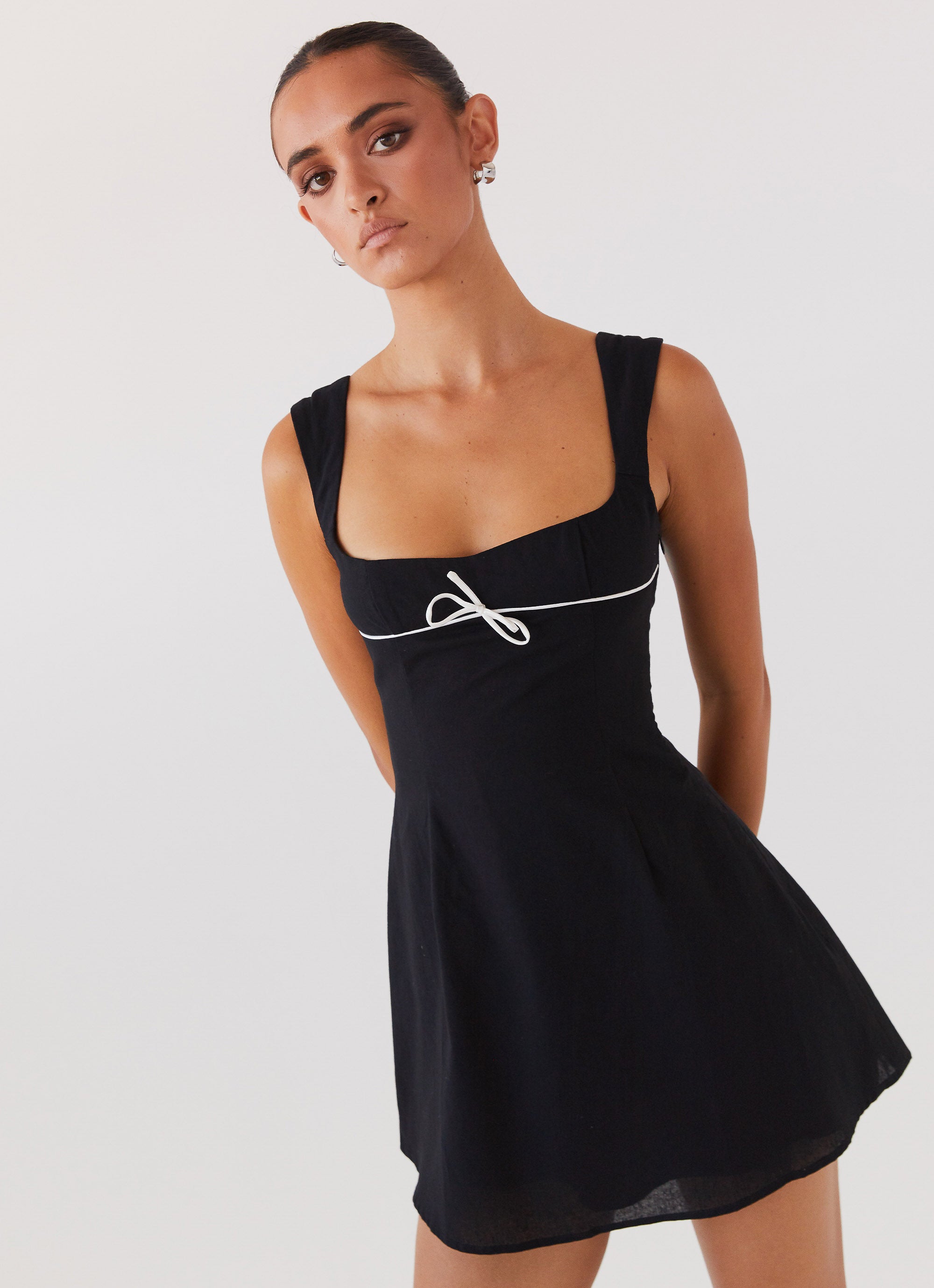 Cadence Mini Dress - Black Cadence Mini Dress - Black