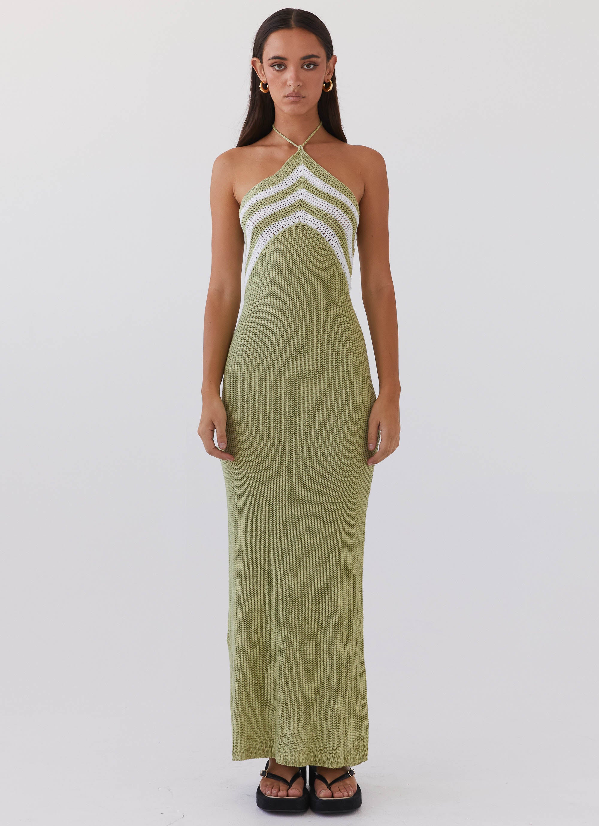 Masterpiece Knit Maxi Dress - Forest Masterpiece Knit Maxi Dress - Forest