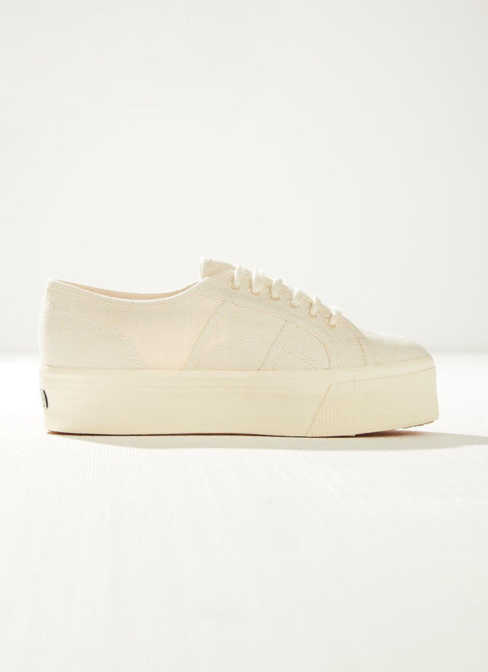 2790- Organic Cotton Hemp Sneaker - Natural Beige