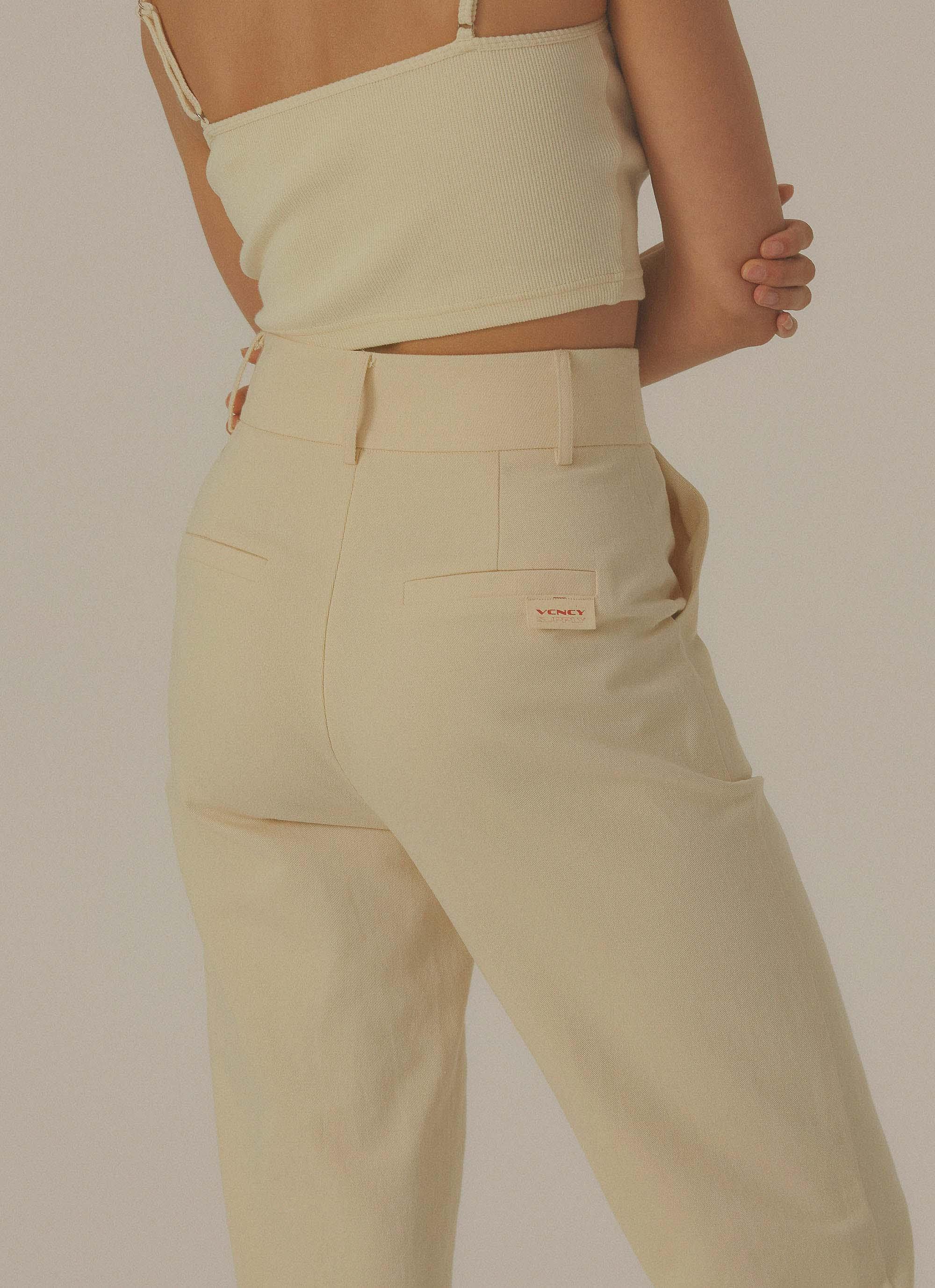 Endless Road Twill Pant - Creme