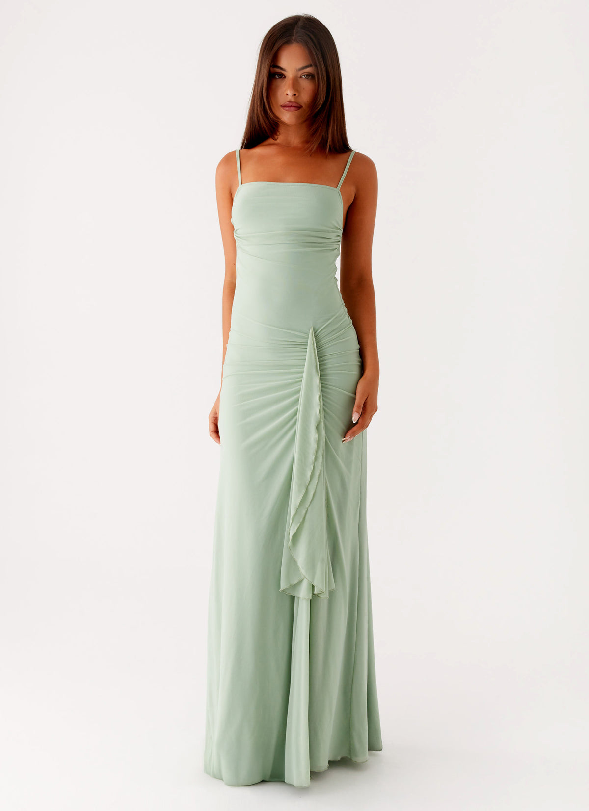 peppermayo long dresses Aullie Maxi Dress - Yellow it adds a delicate Night Drive Maxi Dress -