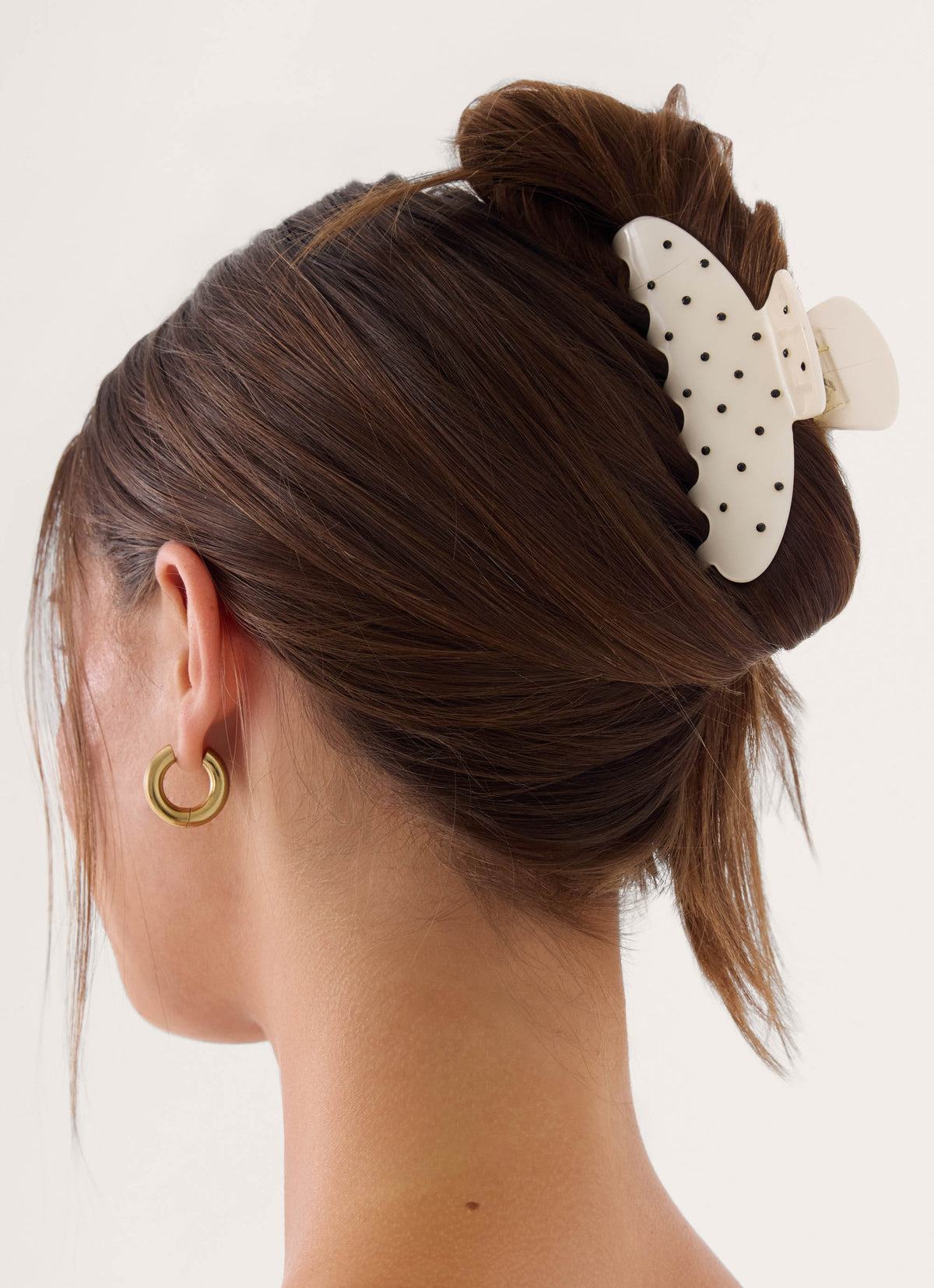 Adele Claw Clip - Ivory