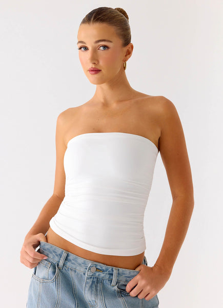 Adrienna Strapless Top
