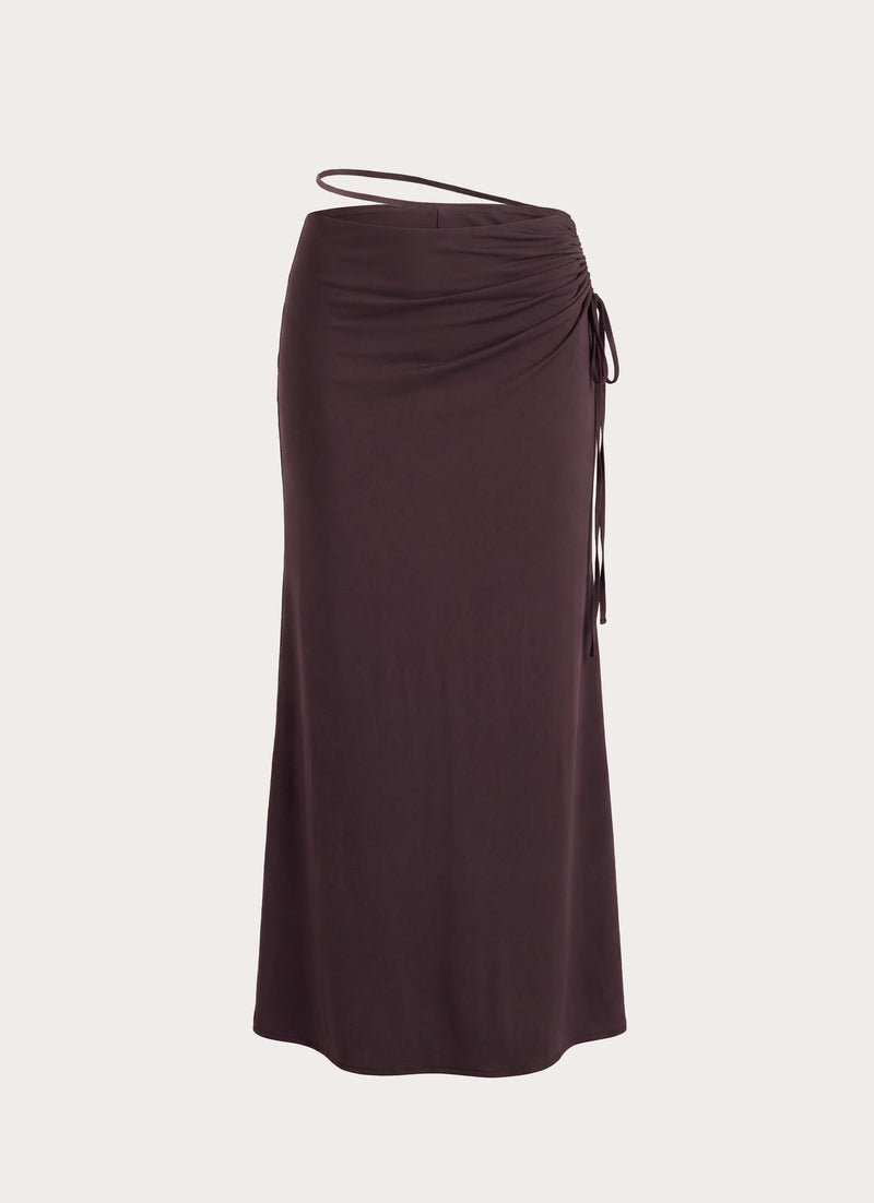 Afterlight Maxi Skirt - Chocolate