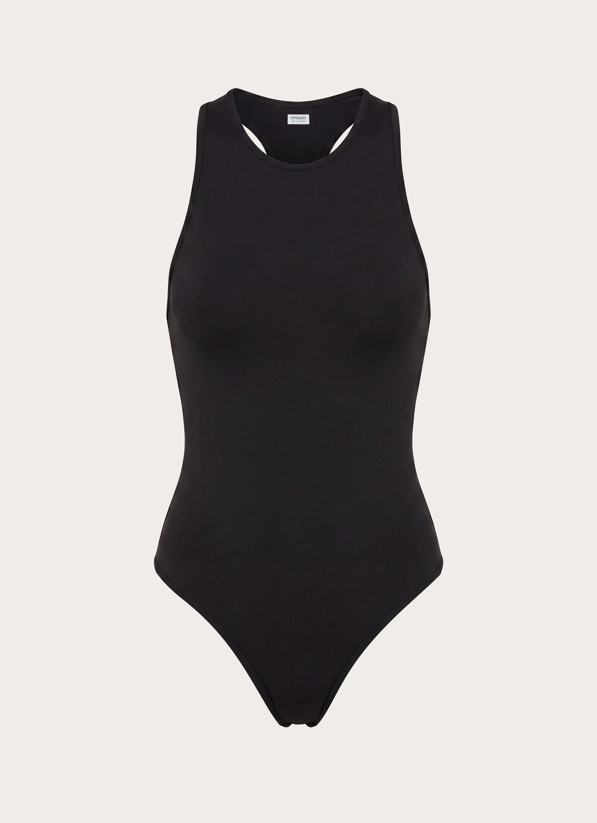 Aidyn Racer Back Bodysuit - Black