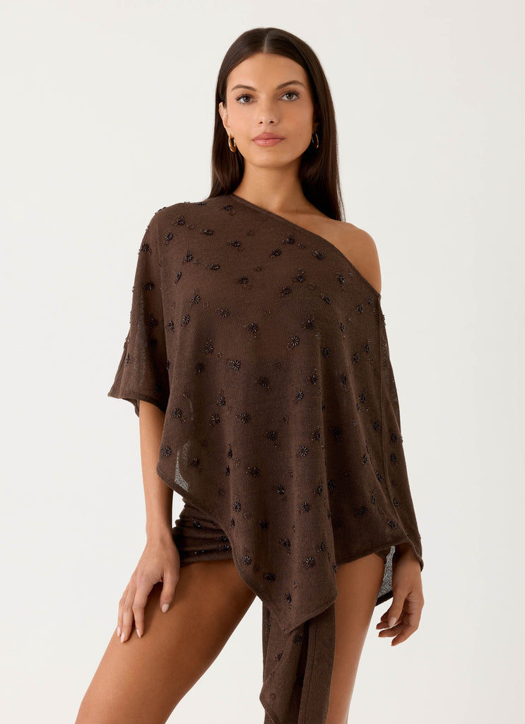 Aizza Cape - Chocolate