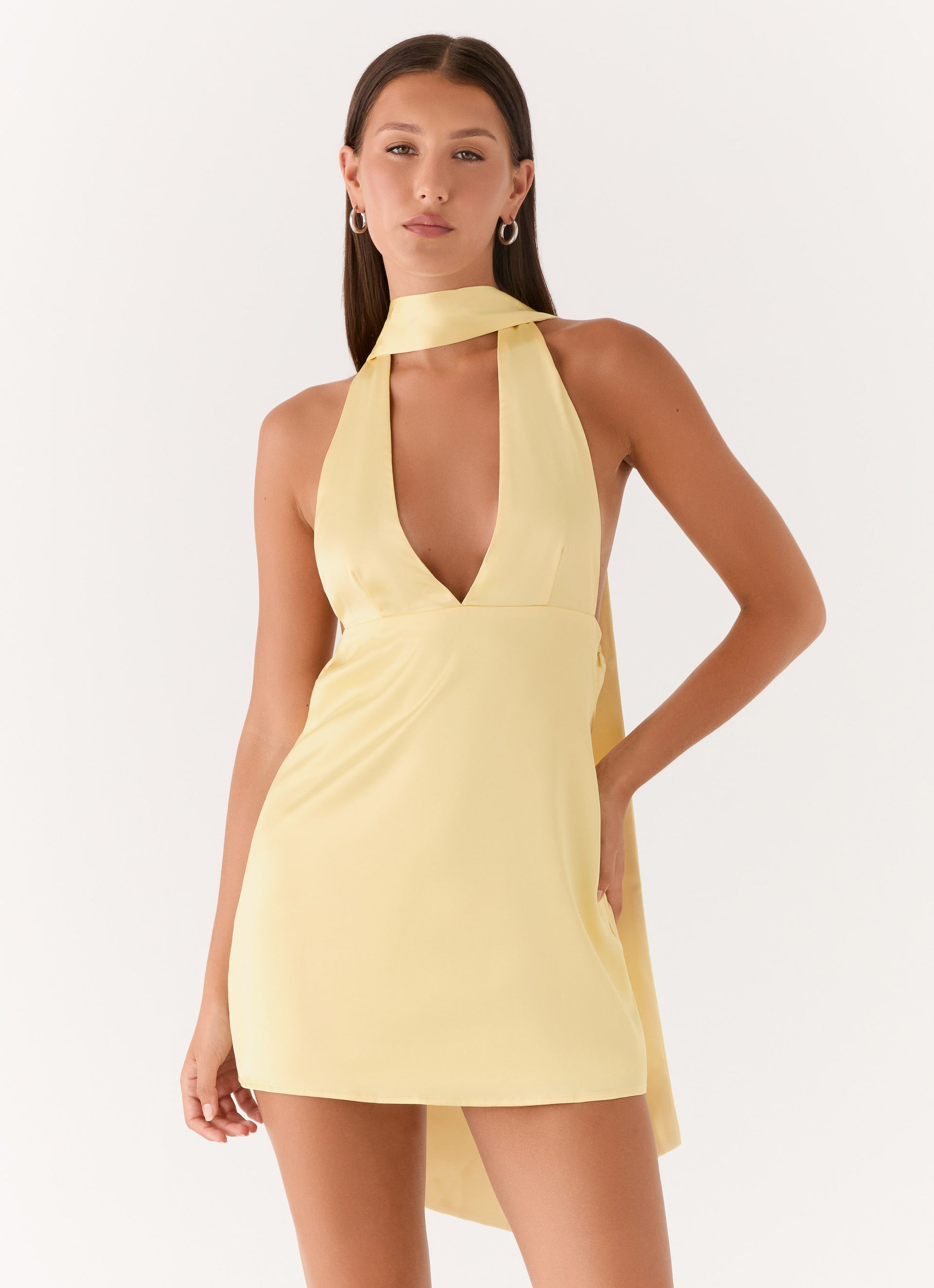 mirror crochet dress Lagoon Blue / Medium June24 Color:Custom Color( Special instructions For Seller) tone red lining Button One-Shoulder Draped Dress With