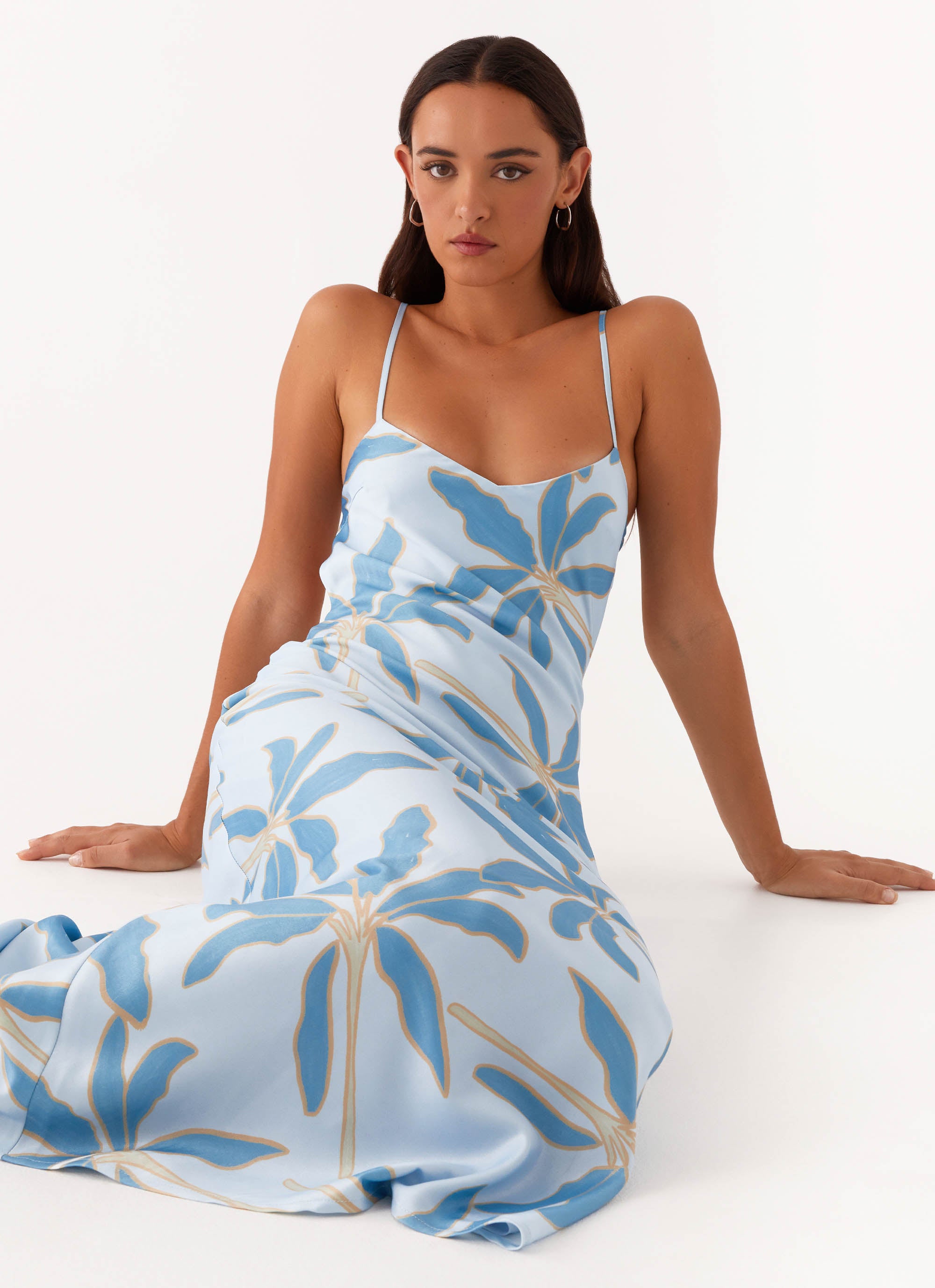 Alisha Midi Dress - Opulent Blue Peppermayo US Alisha Midi Dress - Opulent Blue Peppermayo US