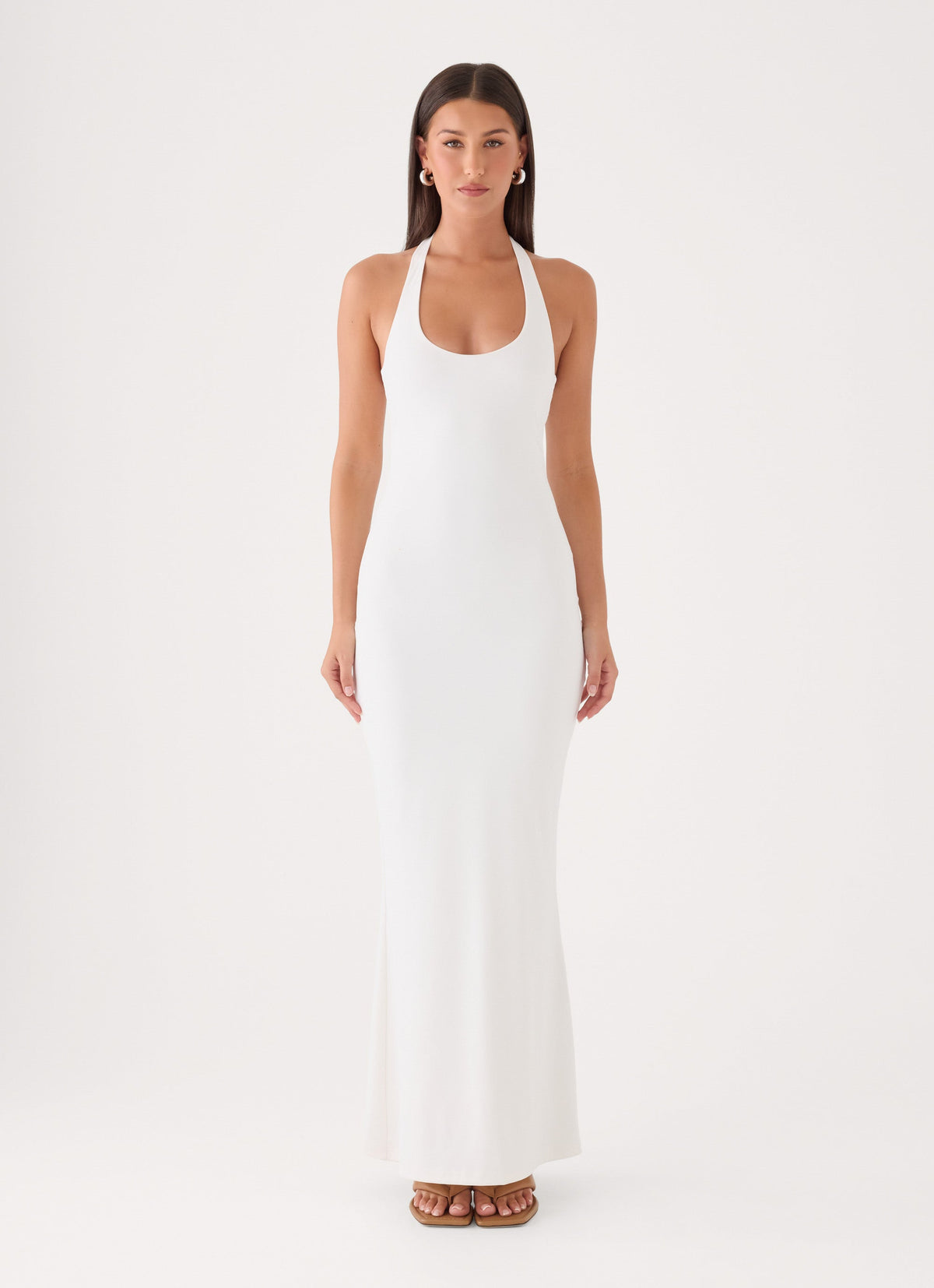 Alora Maxi Dress - White