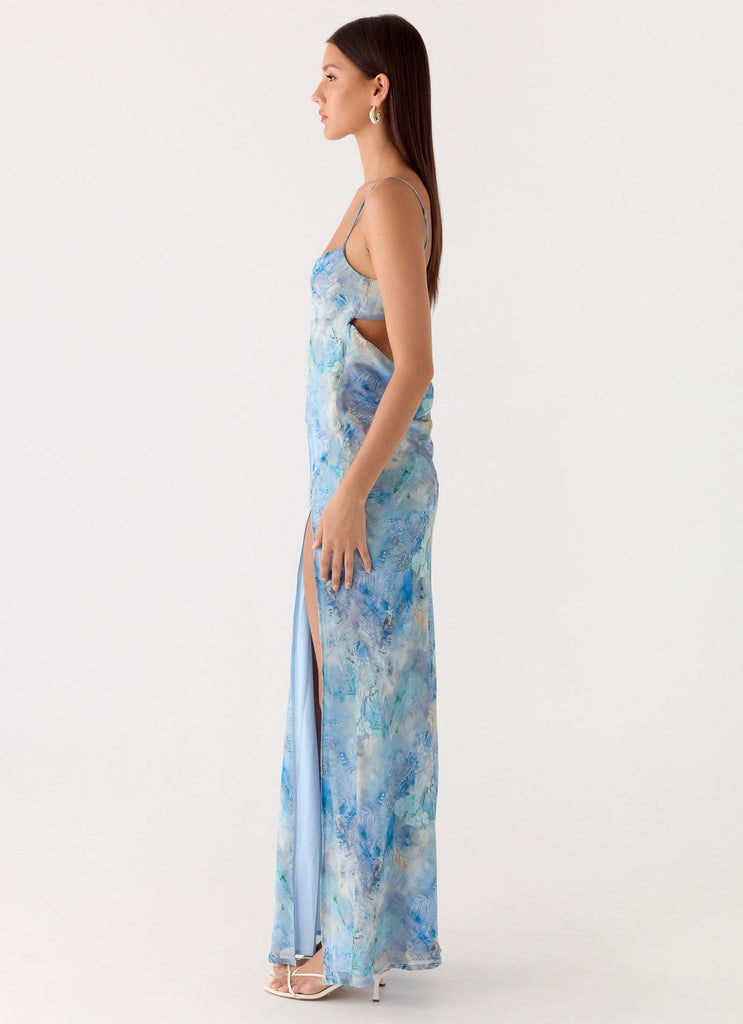Alouette Maxi Dress - Aqua Paisley Aqua Paisley / US 18 Alouette Maxi Dress - Aqua Paisley Aqua Paisley / US 18