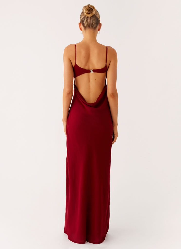 Alouette Maxi Dress - Burgundy Alouette Maxi Dress - Burgundy