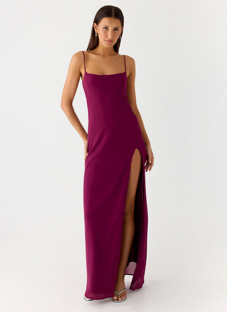 Alouette Maxi Dress - Plum Plum / US 16 Alouette Maxi Dress - Plum Plum / US 16